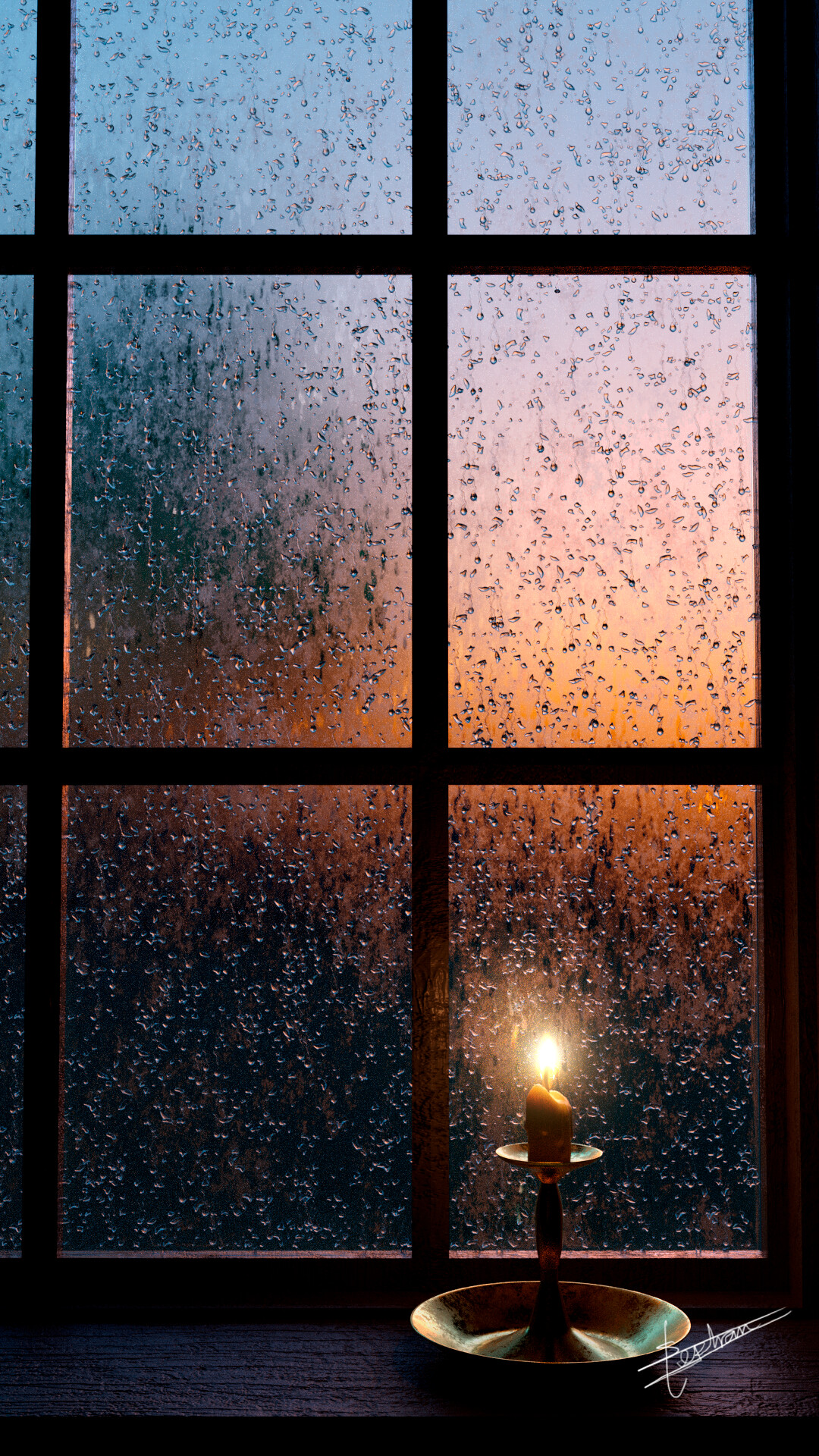 ArtStation - Rainy Window