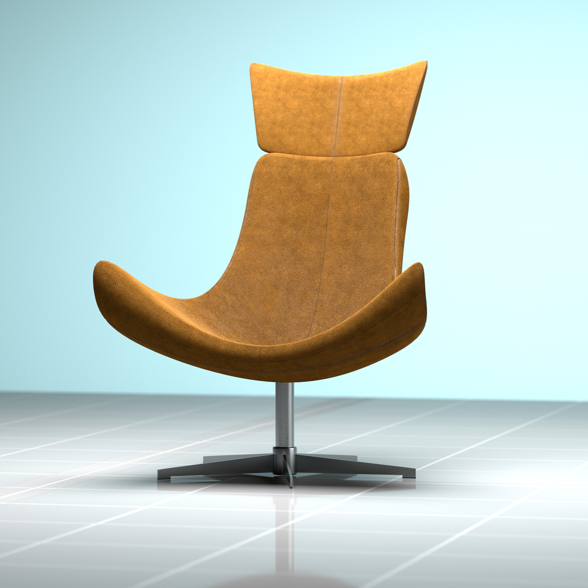 Middeleeuws zonne duurzame grondstof ArtStation - Chair