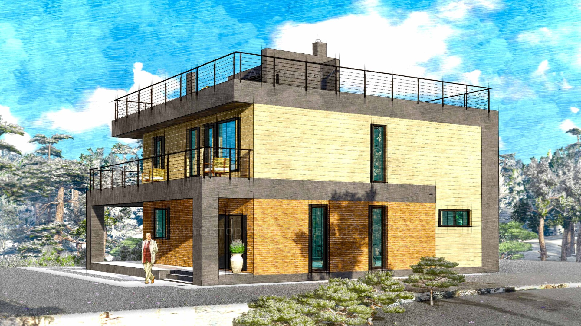 Кущёвскую металлические дома дизайн