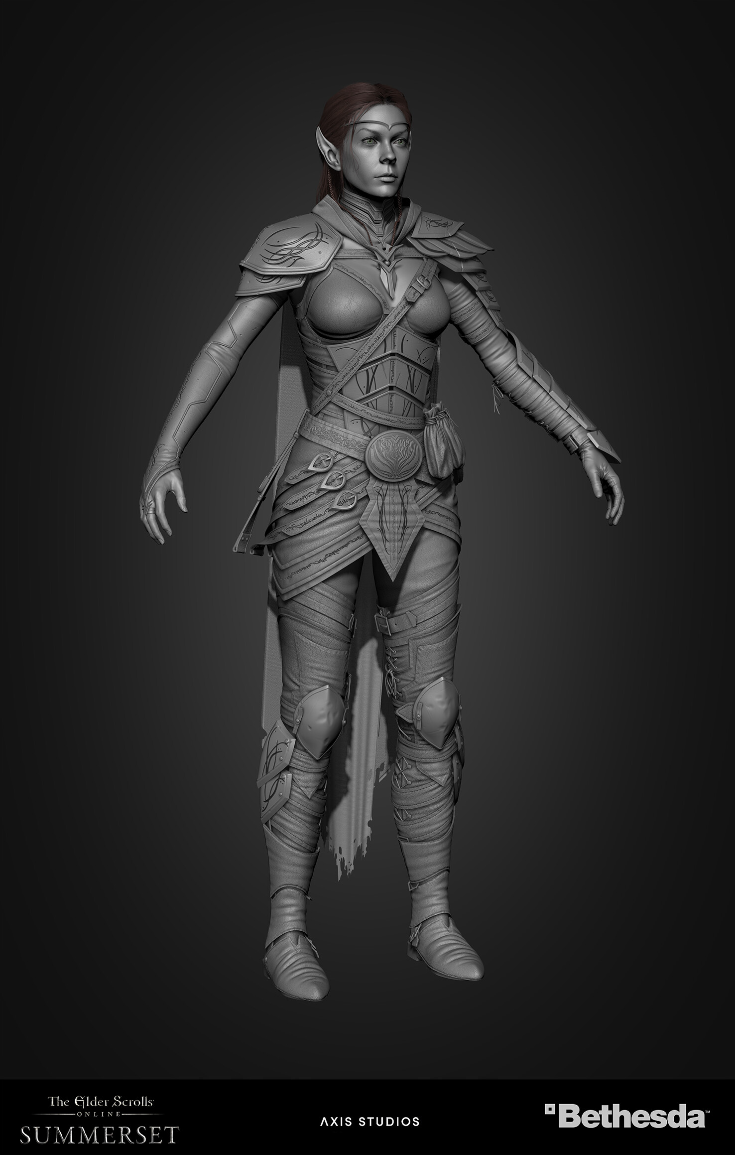 Elder Scrolls Online Character Models