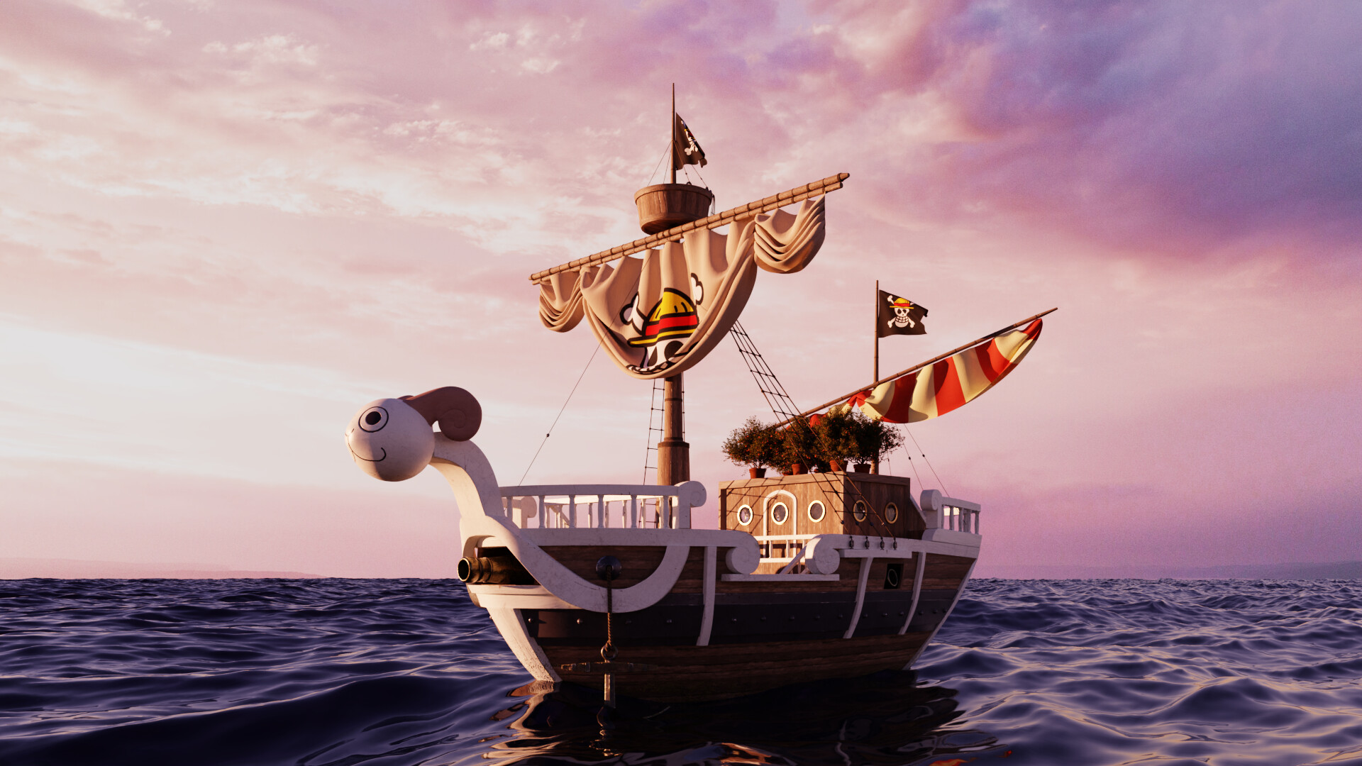 ArtStation - Going Merry from One Piece