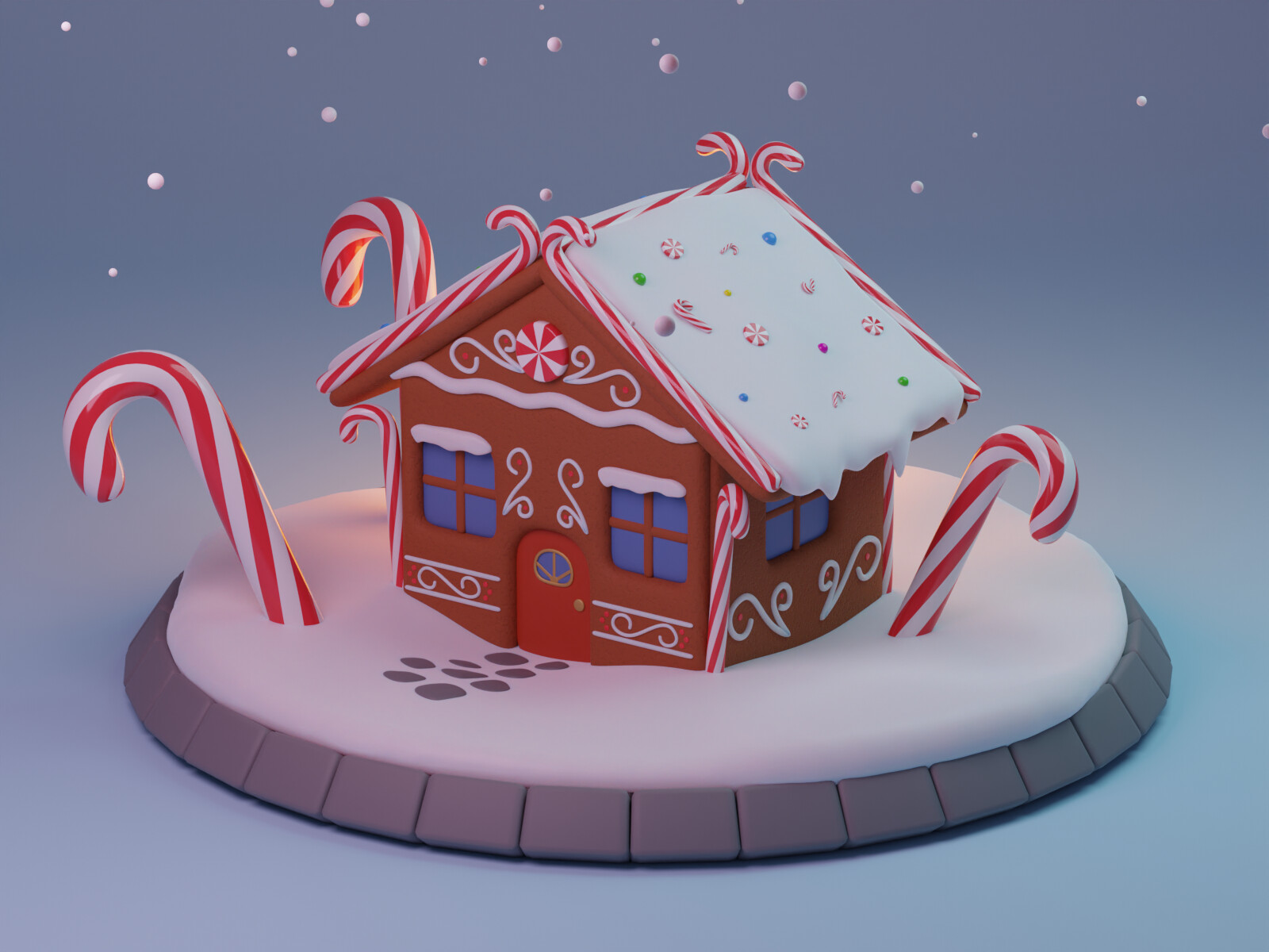 ArtStation Candy House