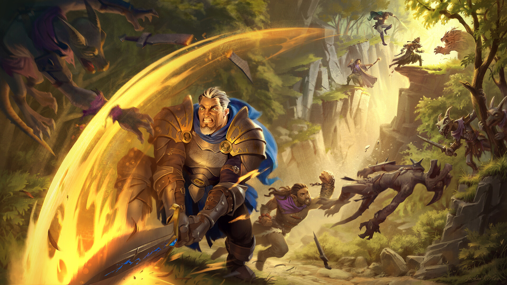 ArtStation - DnD: Paladin of Torm