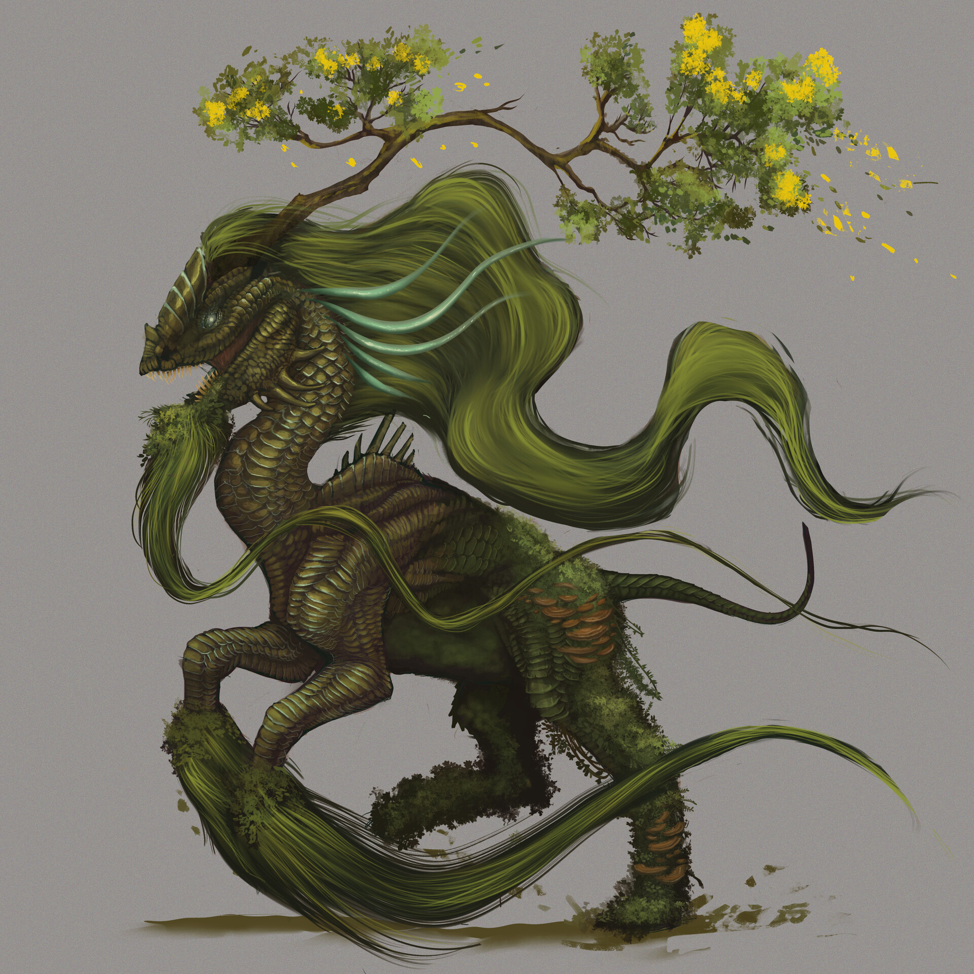 ArtStation - Dark Forest Creatures - DnD Concepts