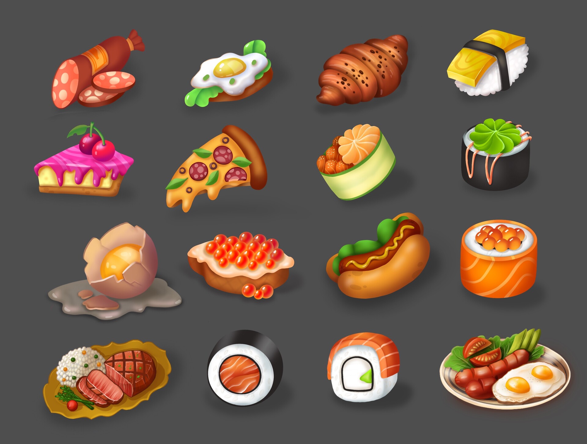 ArtStation Food props