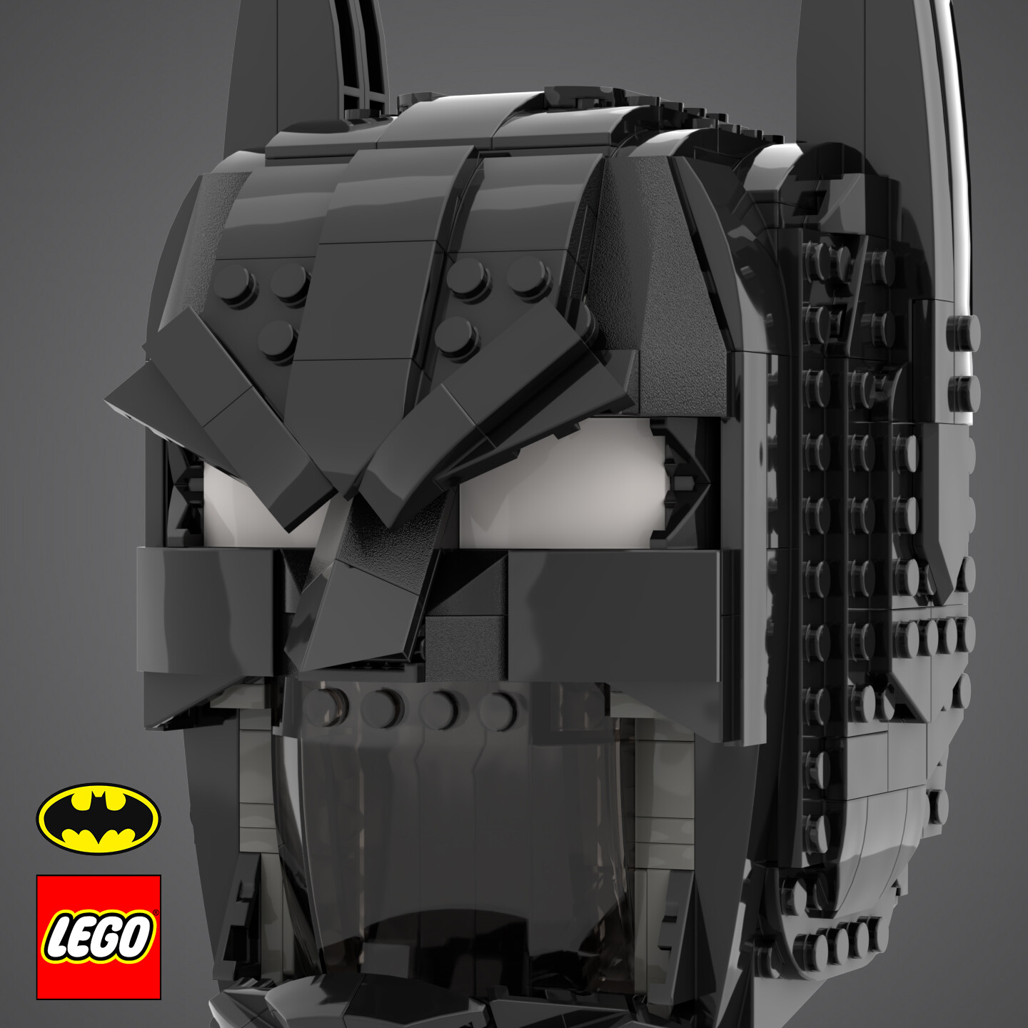 Luca Patanè - 3D Batman Lego Helmet