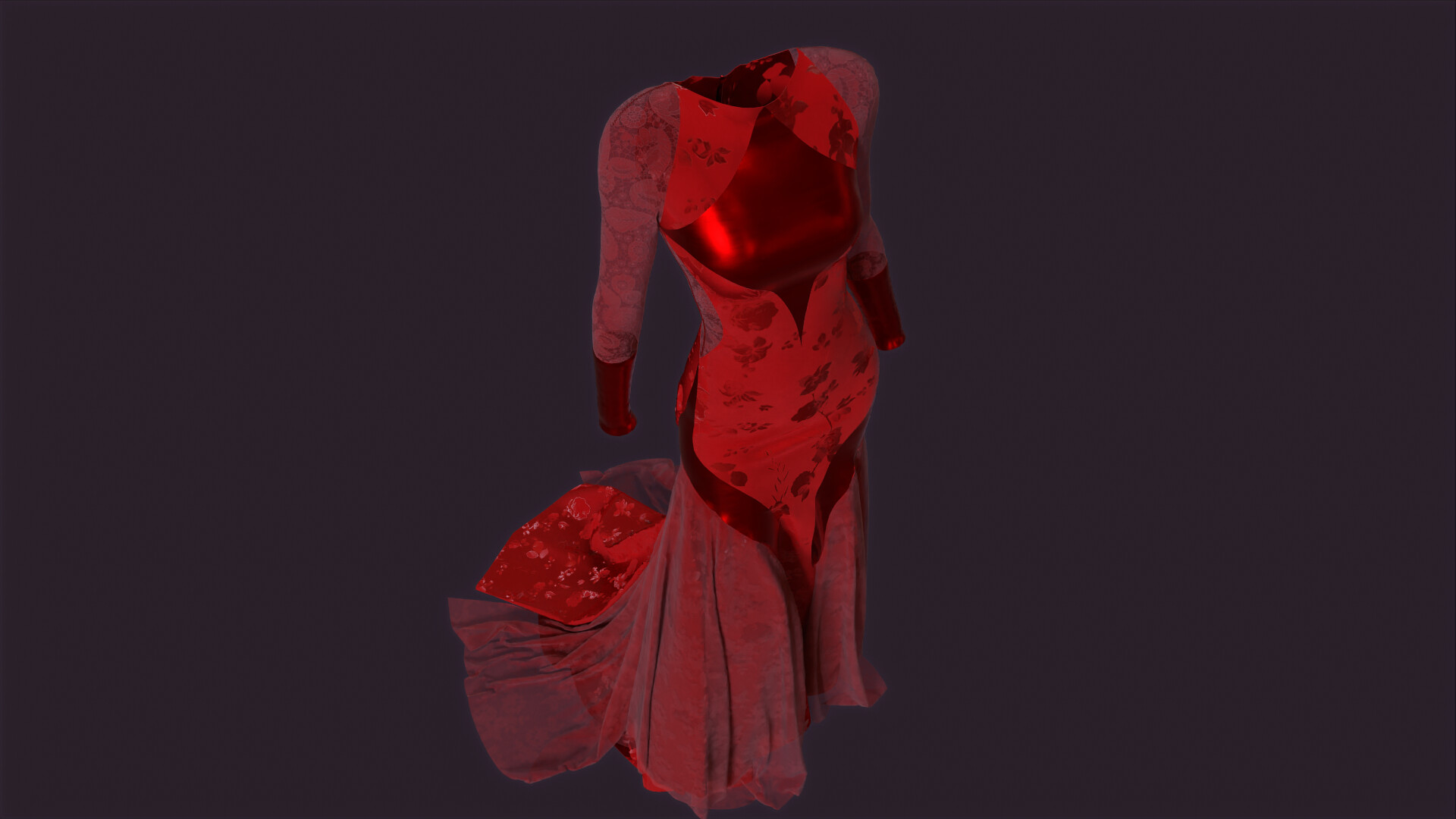 Paul Kelly Red Dress