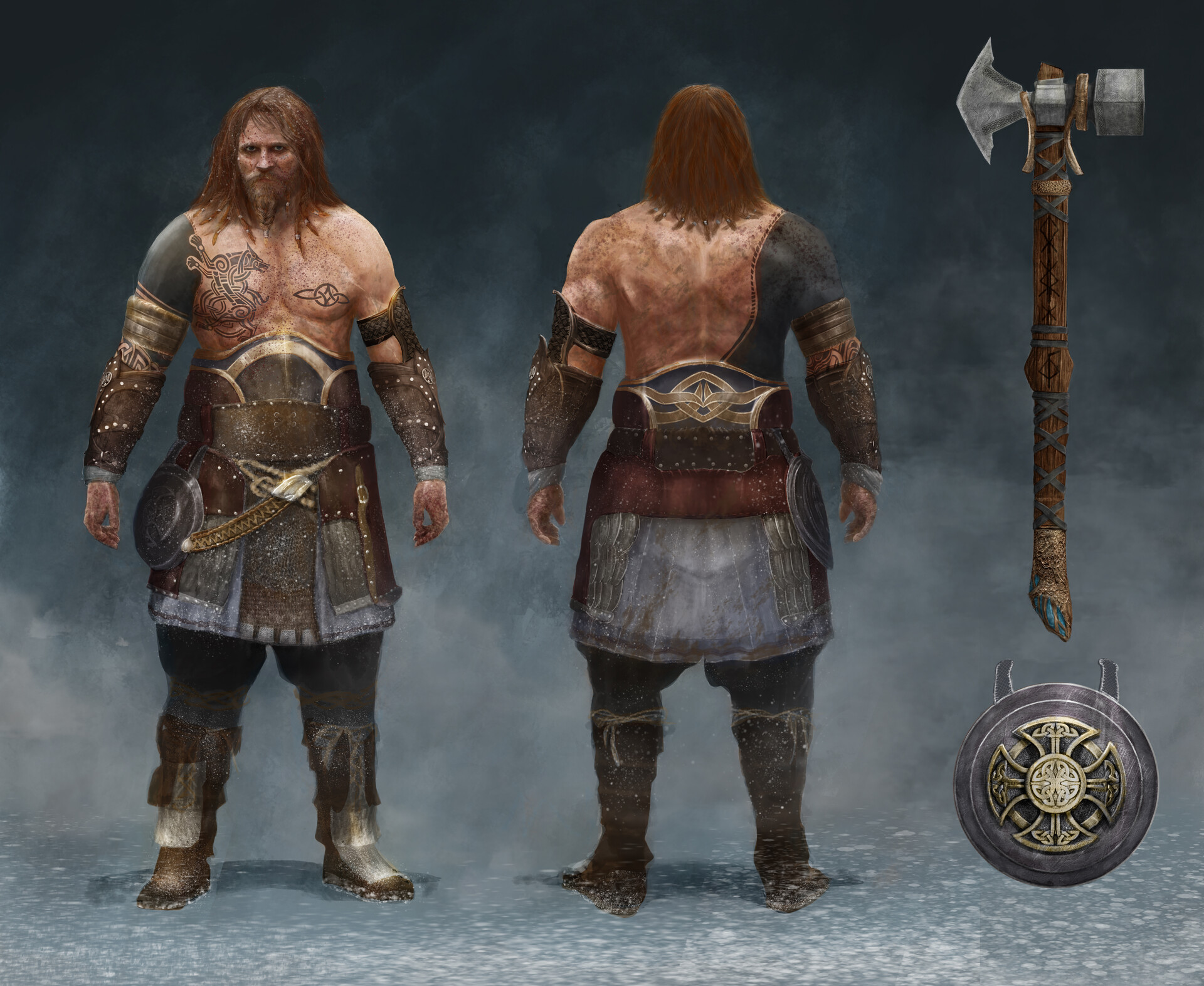 ArtStation - Viking Brute Character Design