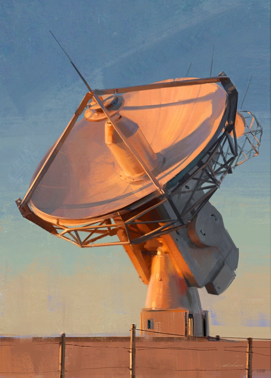 Radio telescope Study