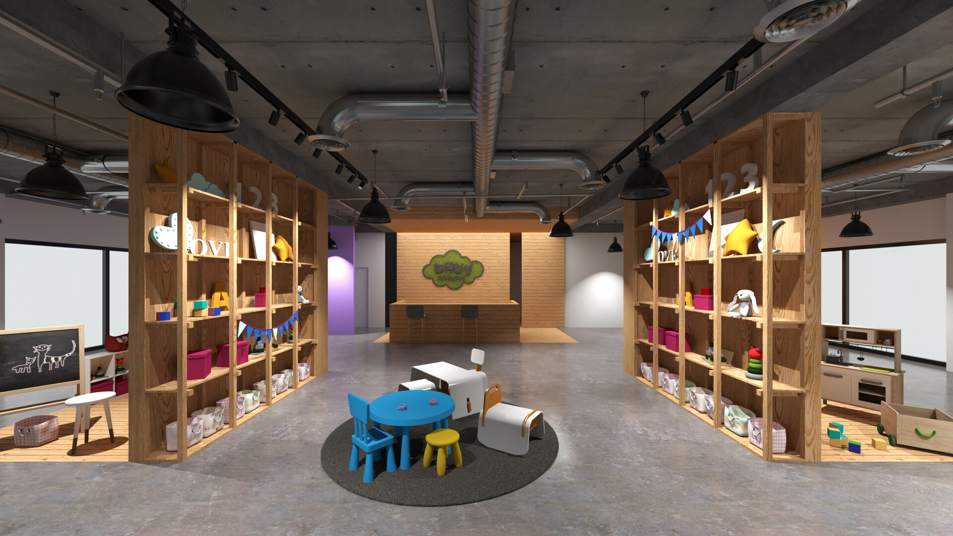 ArtStation Offices of children's furniture manufacturer