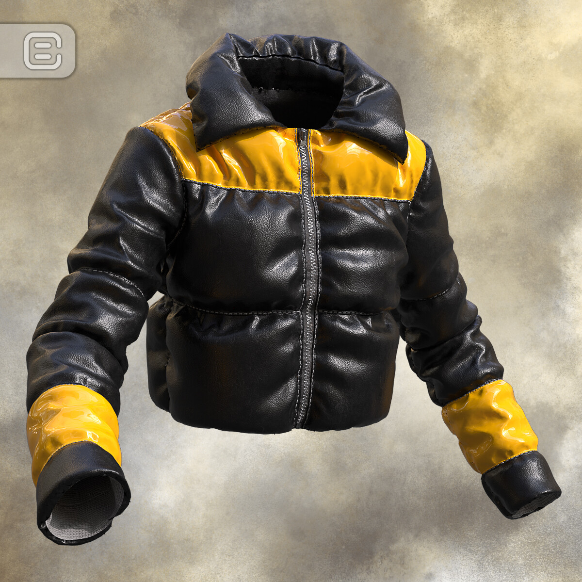 ArtStation - Puffer Jacket Outfit