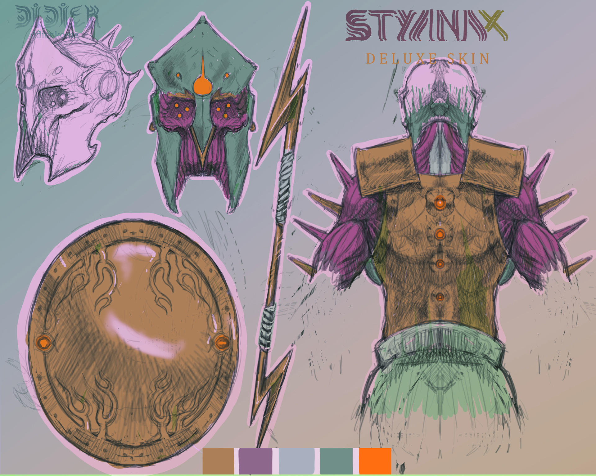 ArtStation - STYANAX DELUXE SKIN