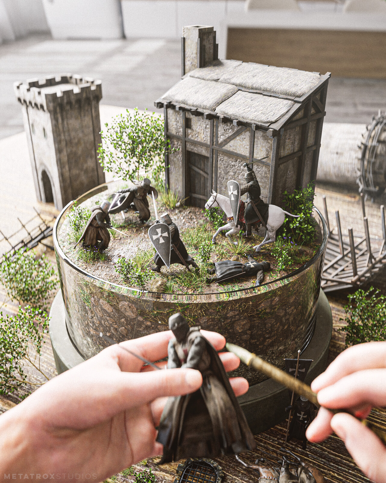 Knight Diorama
