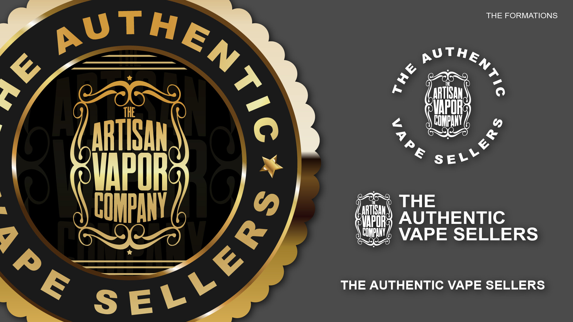 ArtStation - Artisan - Authentic Vape Sellers | Logo Design - Creative  Direction - Outlet Revamp
