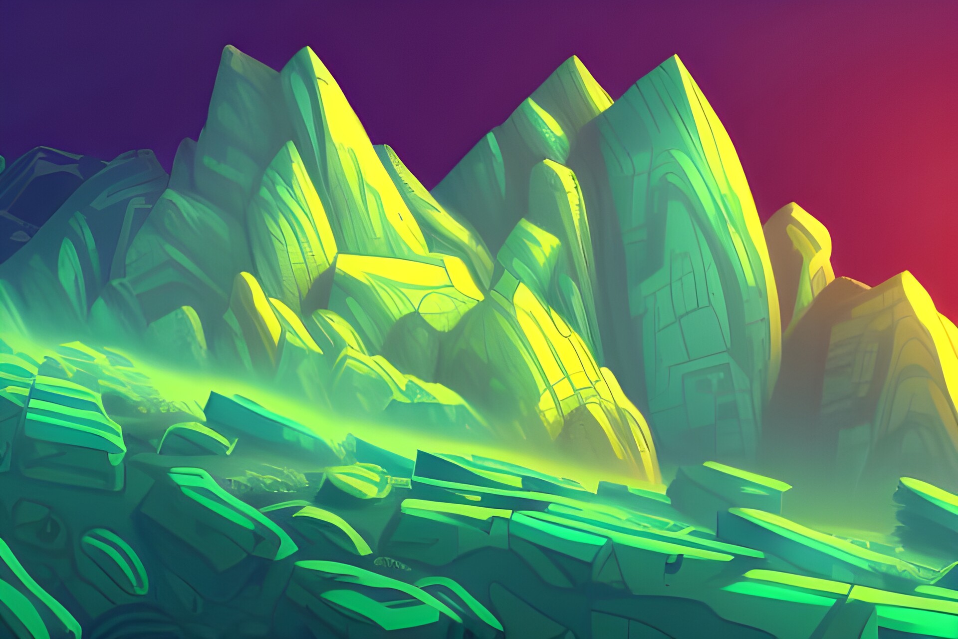 ArtStation True Gems Landscape