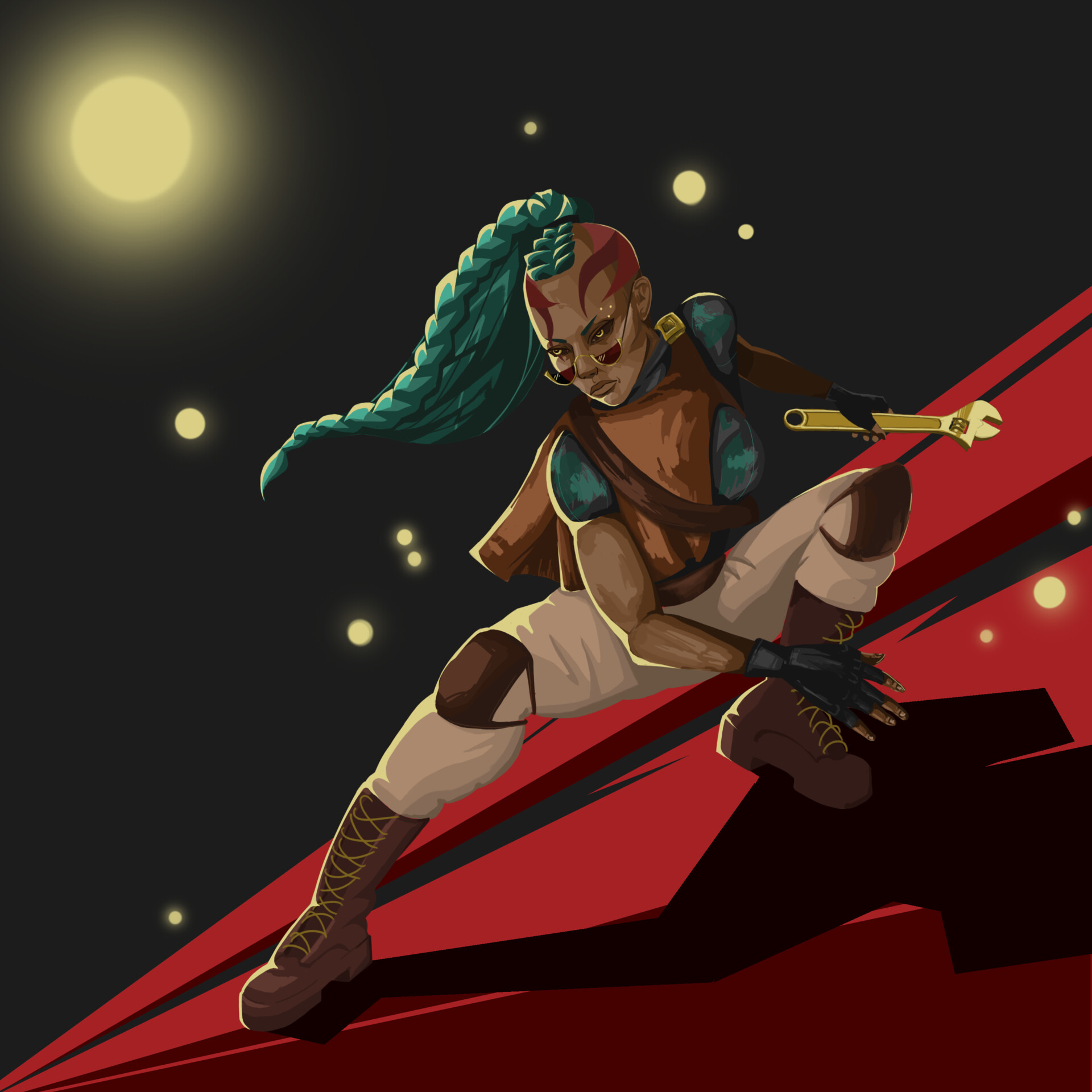 ArtStation Wrench Lady