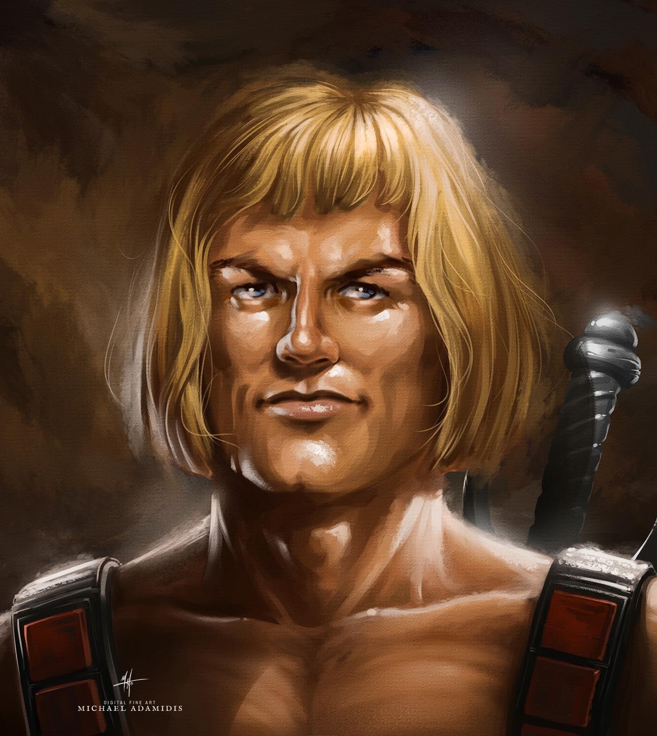 Concept Art and Brushes HeMan Masters of the Universe MOTU