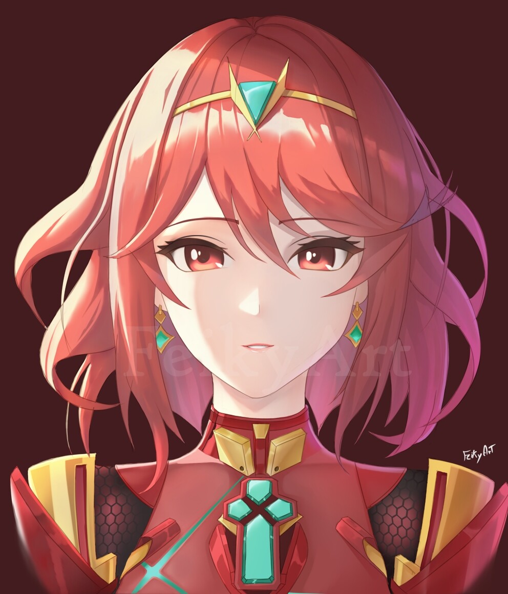 Feiky Art Pyra Xenoblade Chronicles 2 Portrait