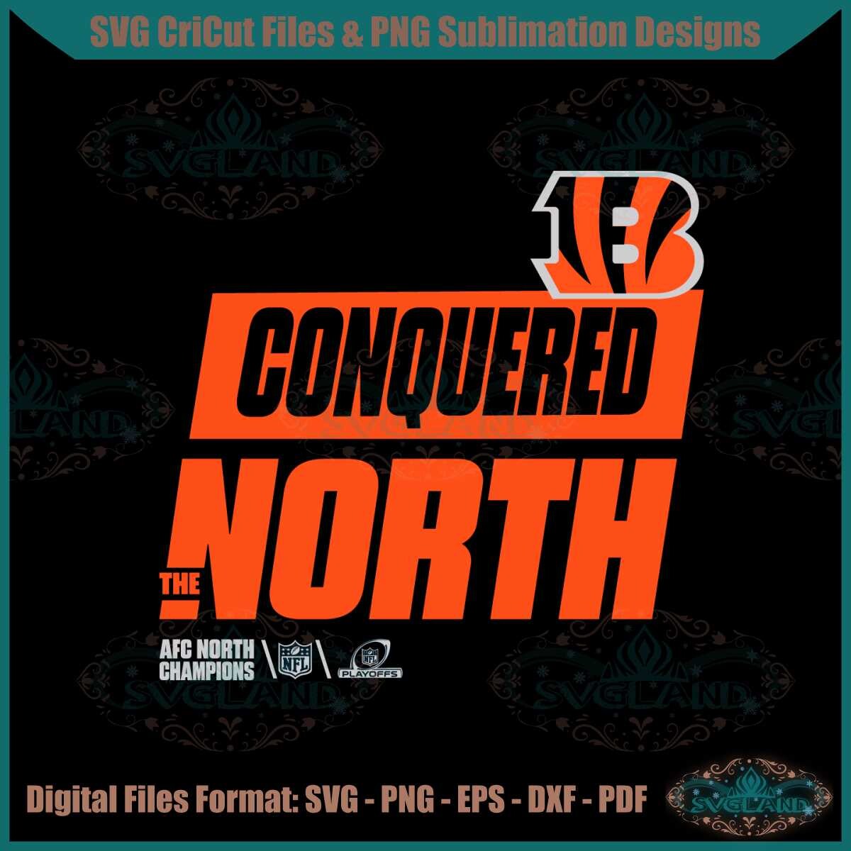 Cincinnati Bengals 2021 AFC Champions SVG, Cut File for Cricut