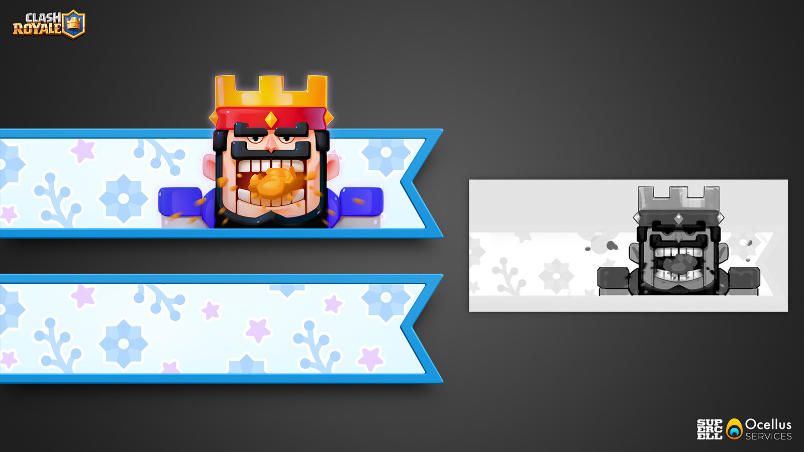 Ocellus SERVICES Clash Royale Battle Banners Christmas 🎄🎁
