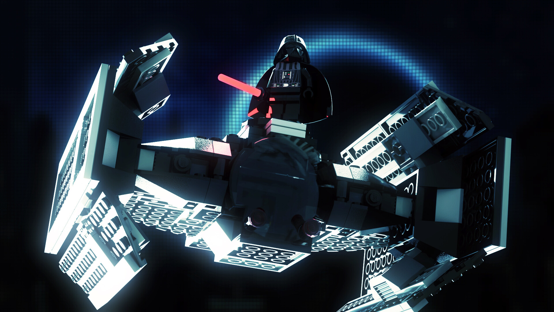 Lego vader tie hotsell fighter
