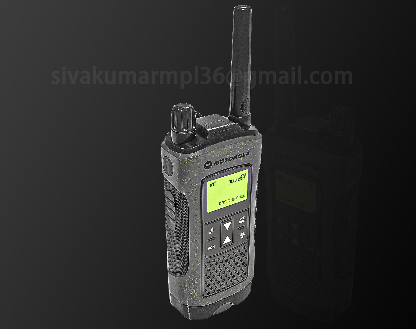ArtStation - Walki Talki Motorola