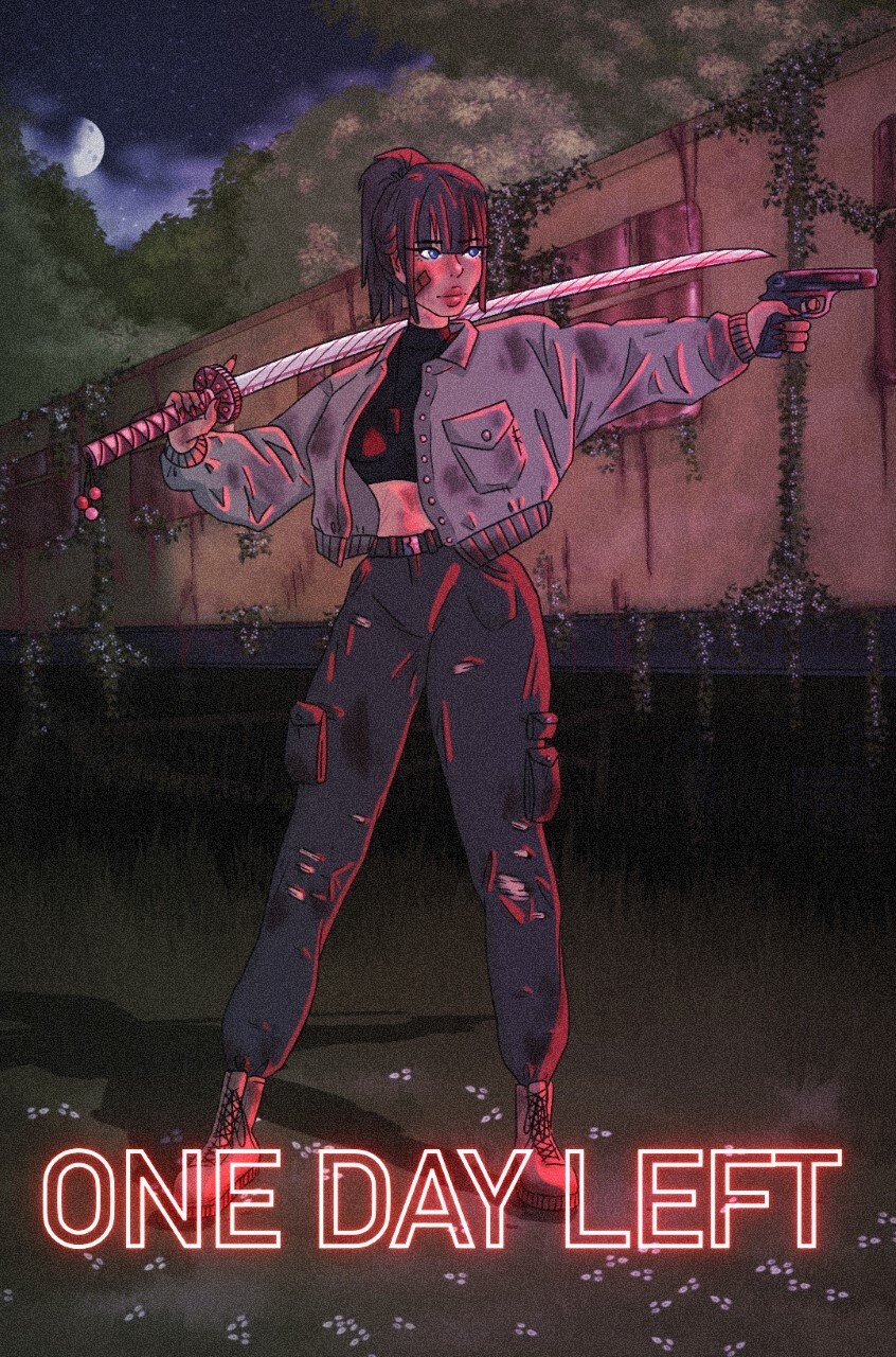 ArtStation - Poster for own game character