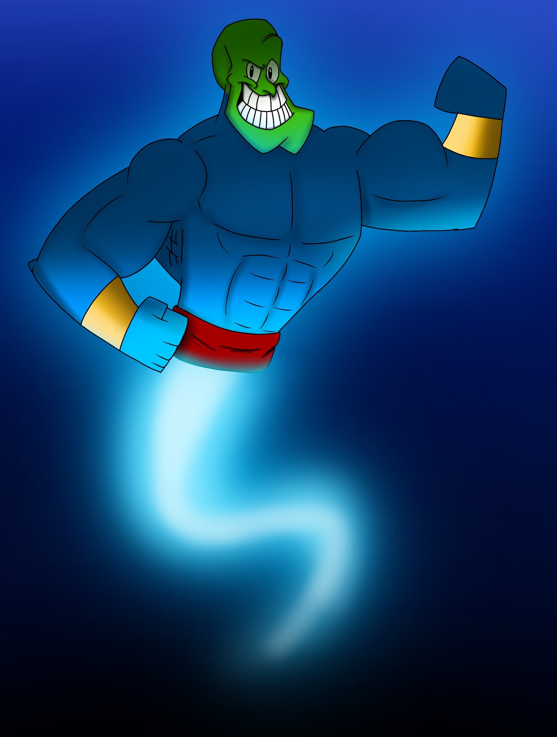 ArtStation Genie as the Mask