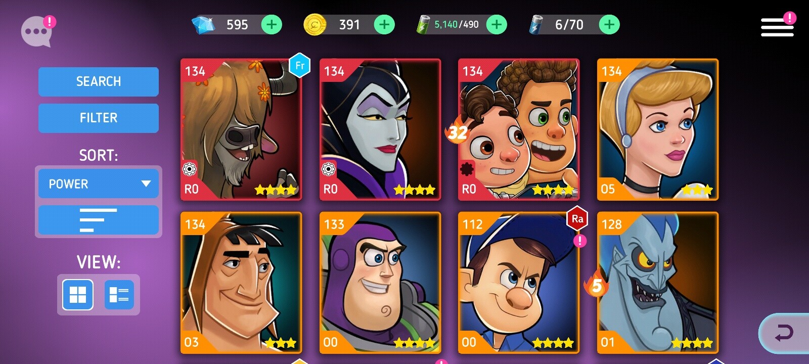 Endless. world's most unlikely concept - Hero Concepts - Disney Heroes:  Battle Mode