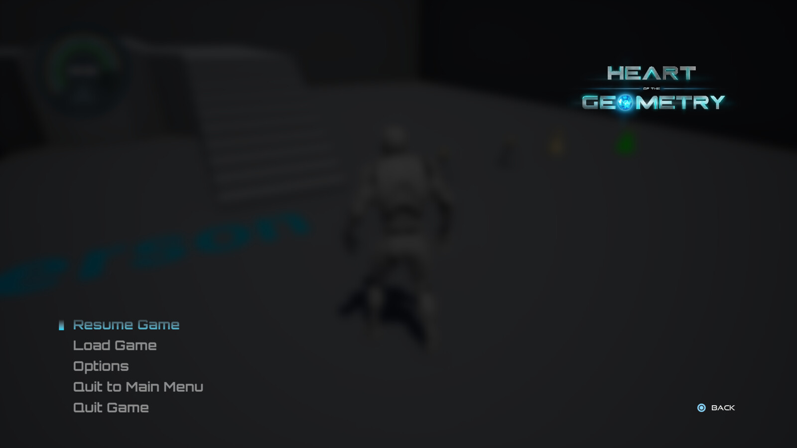 Pause Menu (In-game)