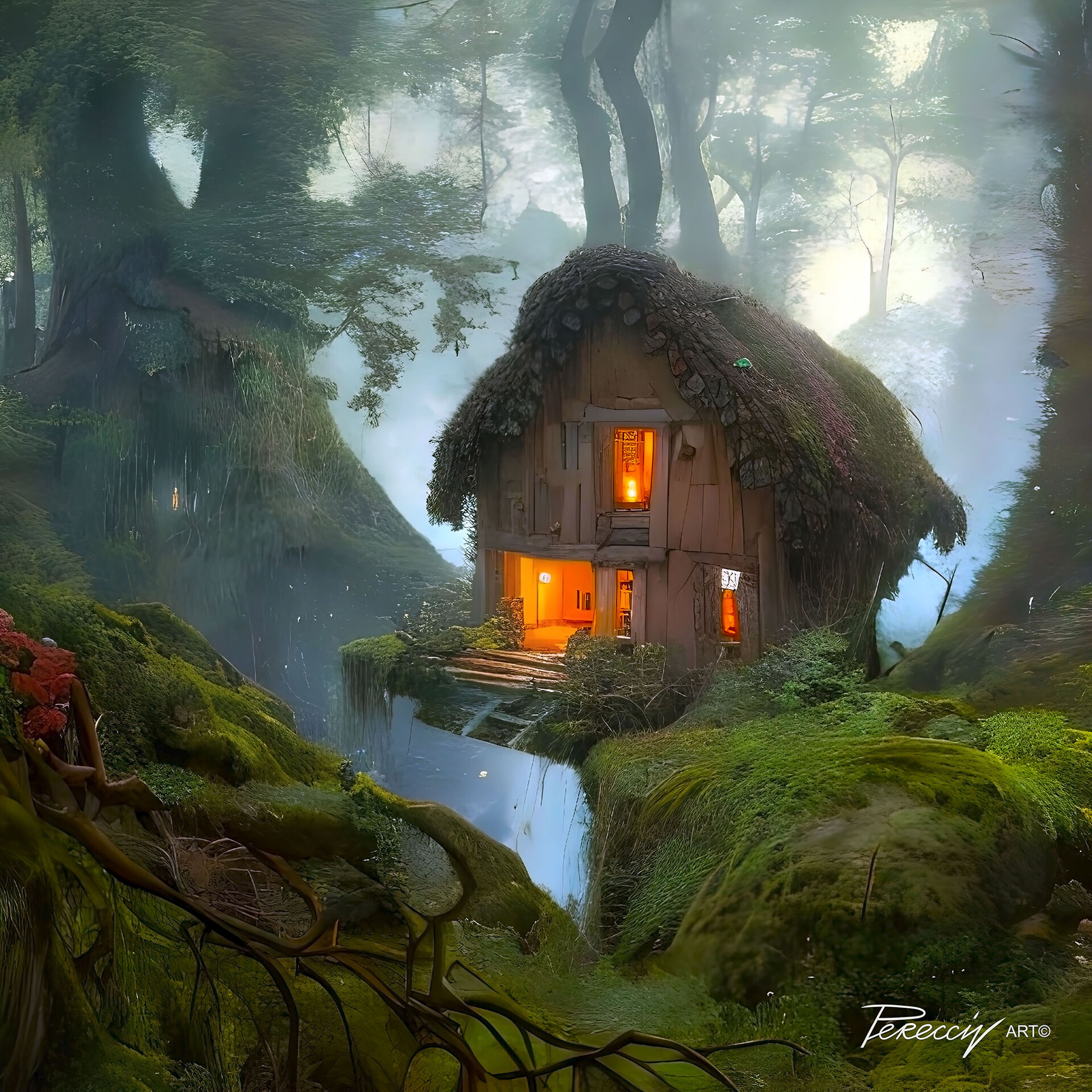 Perecciv Magic Journeys The magic house of a kind sorcerer.