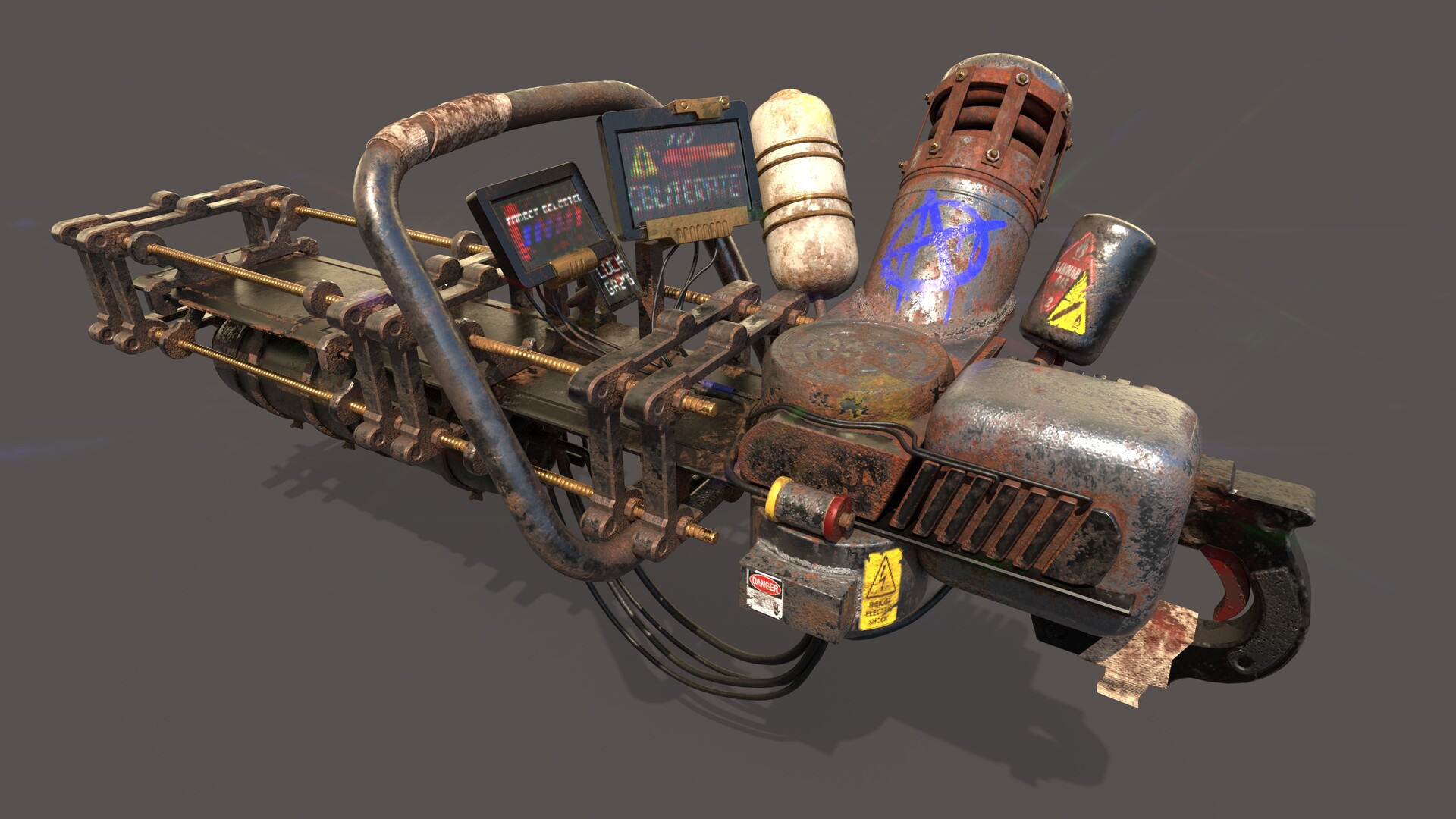 ArtStation Junker Gun Saw Blades