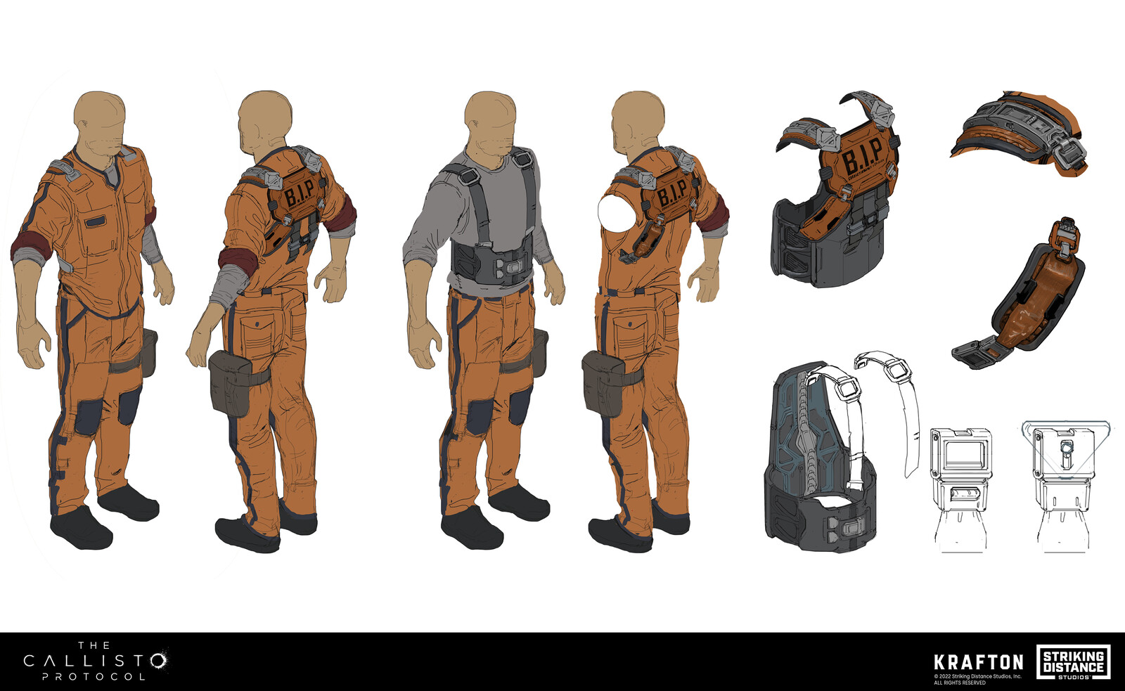 Prison suit breakdown