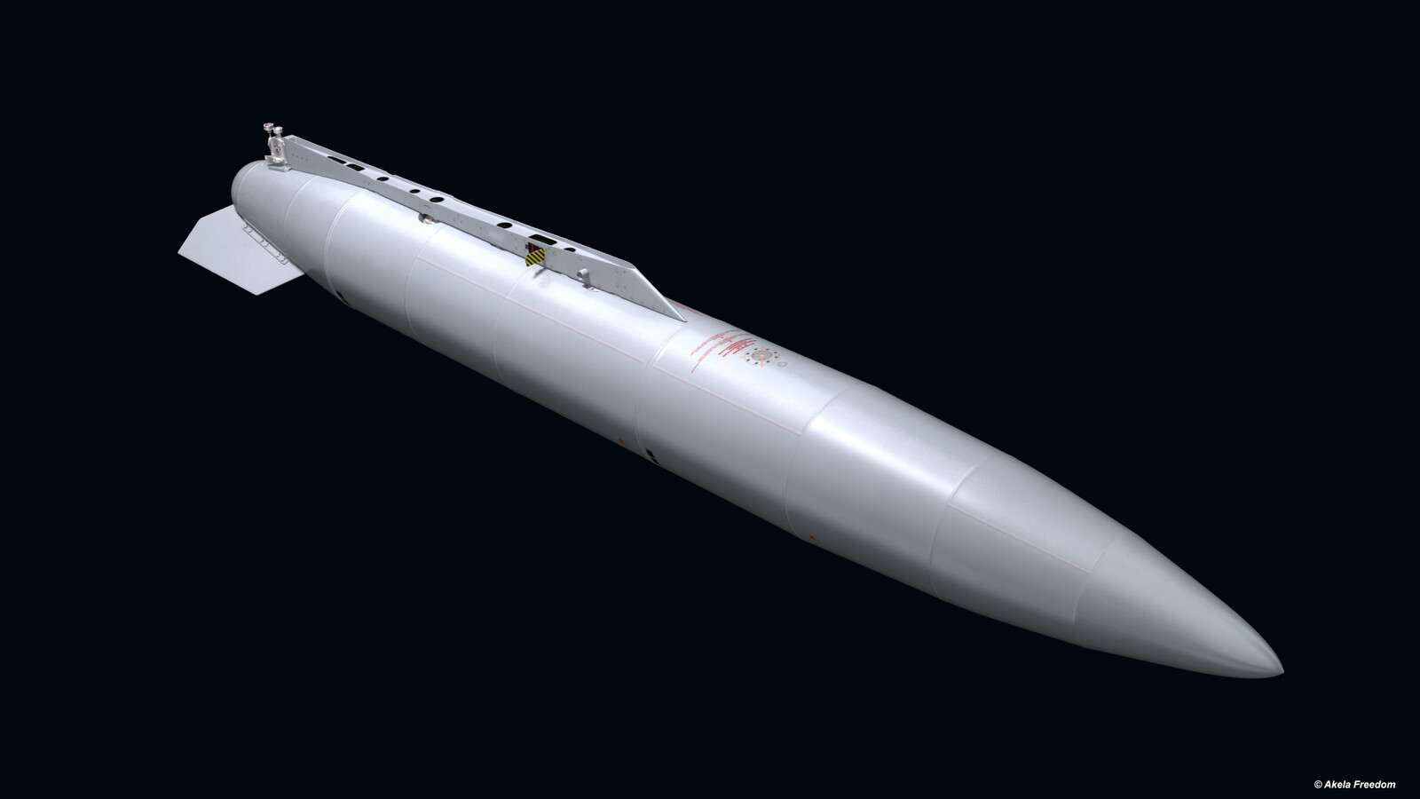 Fuel Tanks RPL-501/502 (1700L)

Link for 3D model:
https://www.cgtrader.com/3d-models/aircraft/aircraft-part/fuel-tanks-rpl-501-502-with-pylone-for-mirage-2000