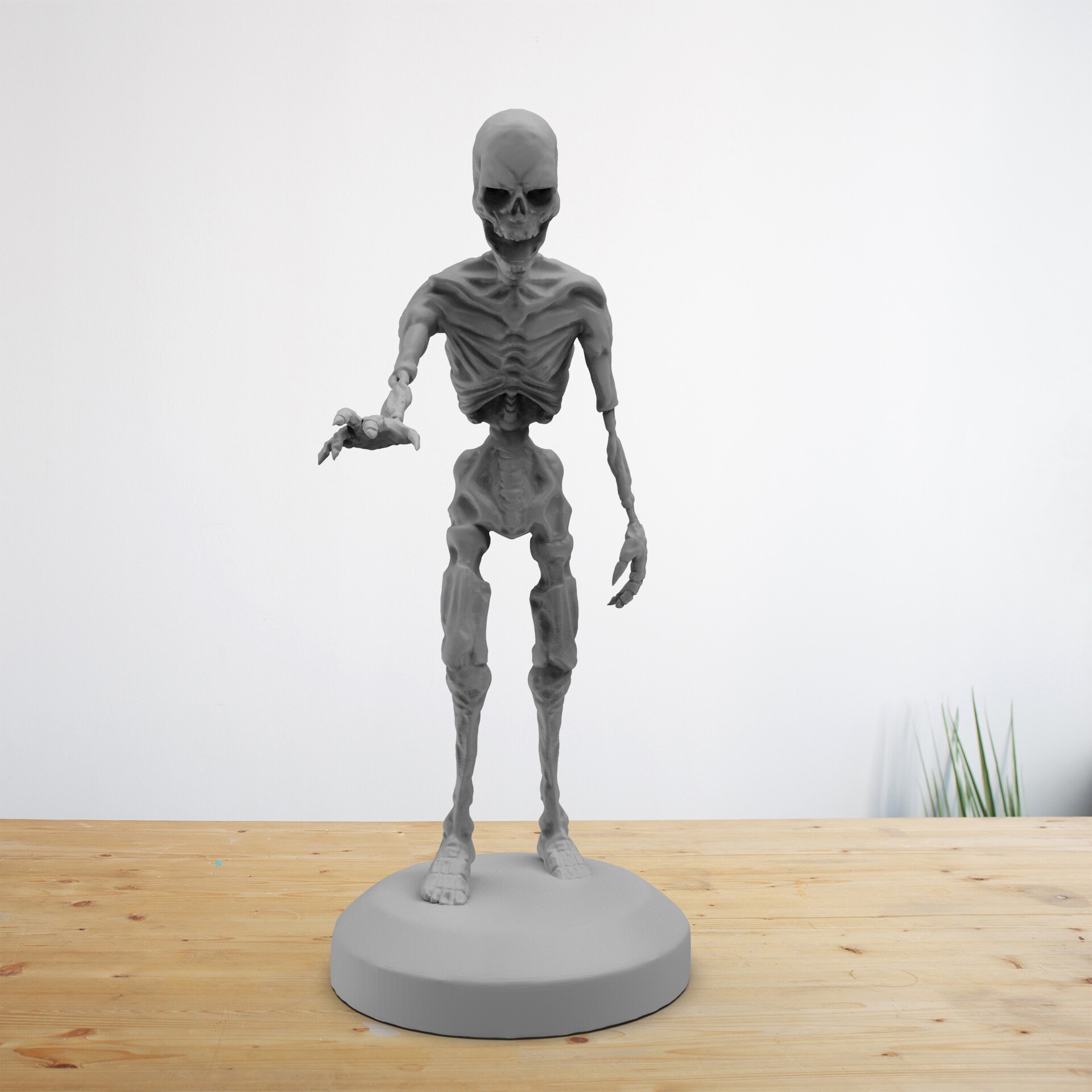 SCP-096 skeleton 3D model 3D printable