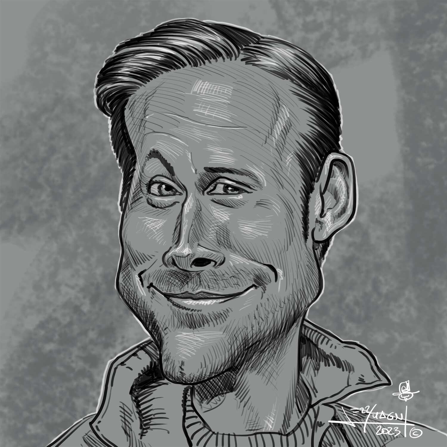 Ryan Gosling Art Drawing - Drawing Skill