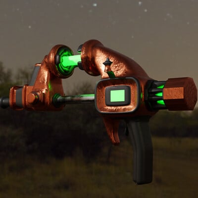 3D Modelling: Kinetic Blaster