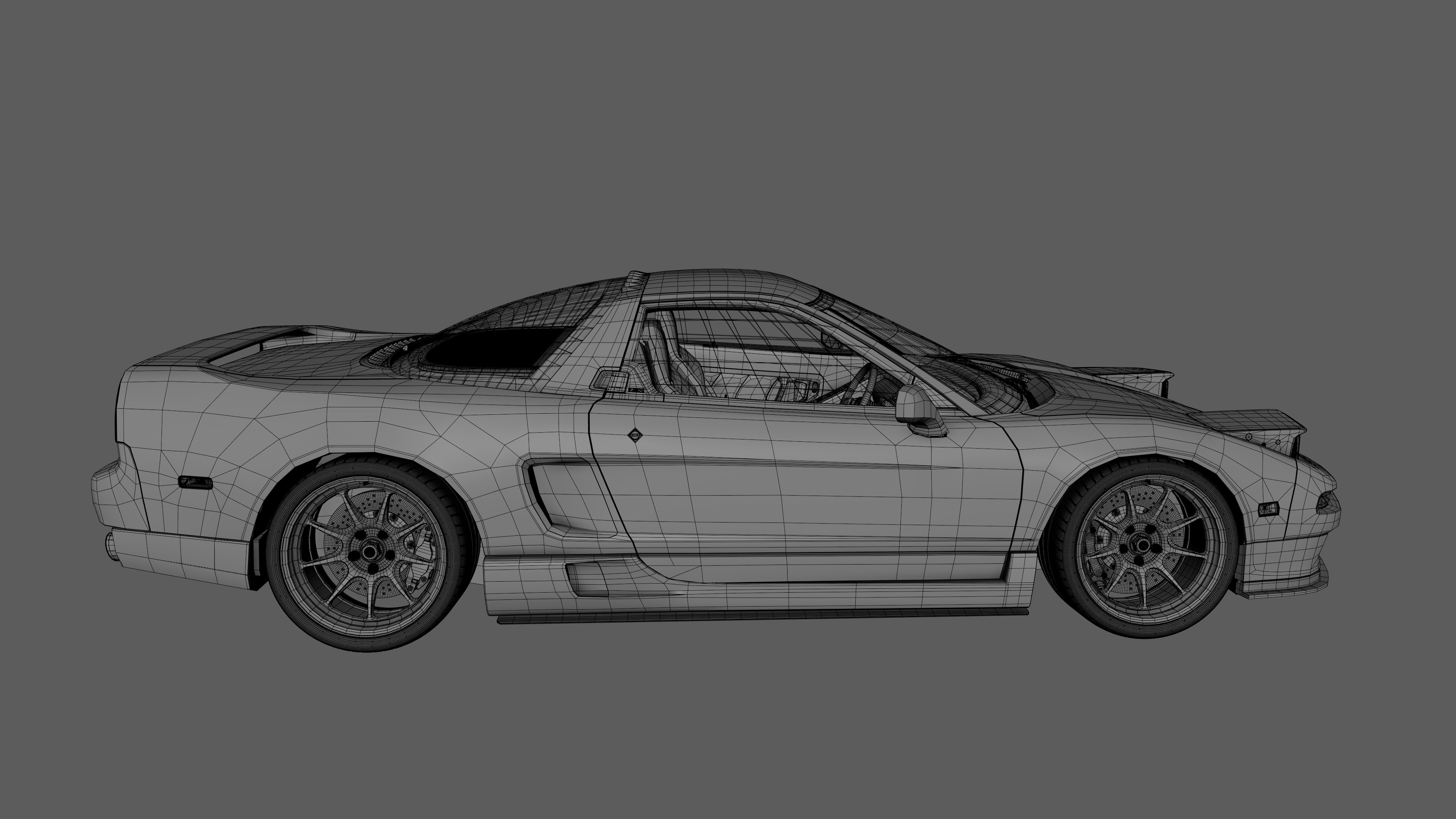 HONDA NSX-R '92 - 3D MODEL - ArtStation