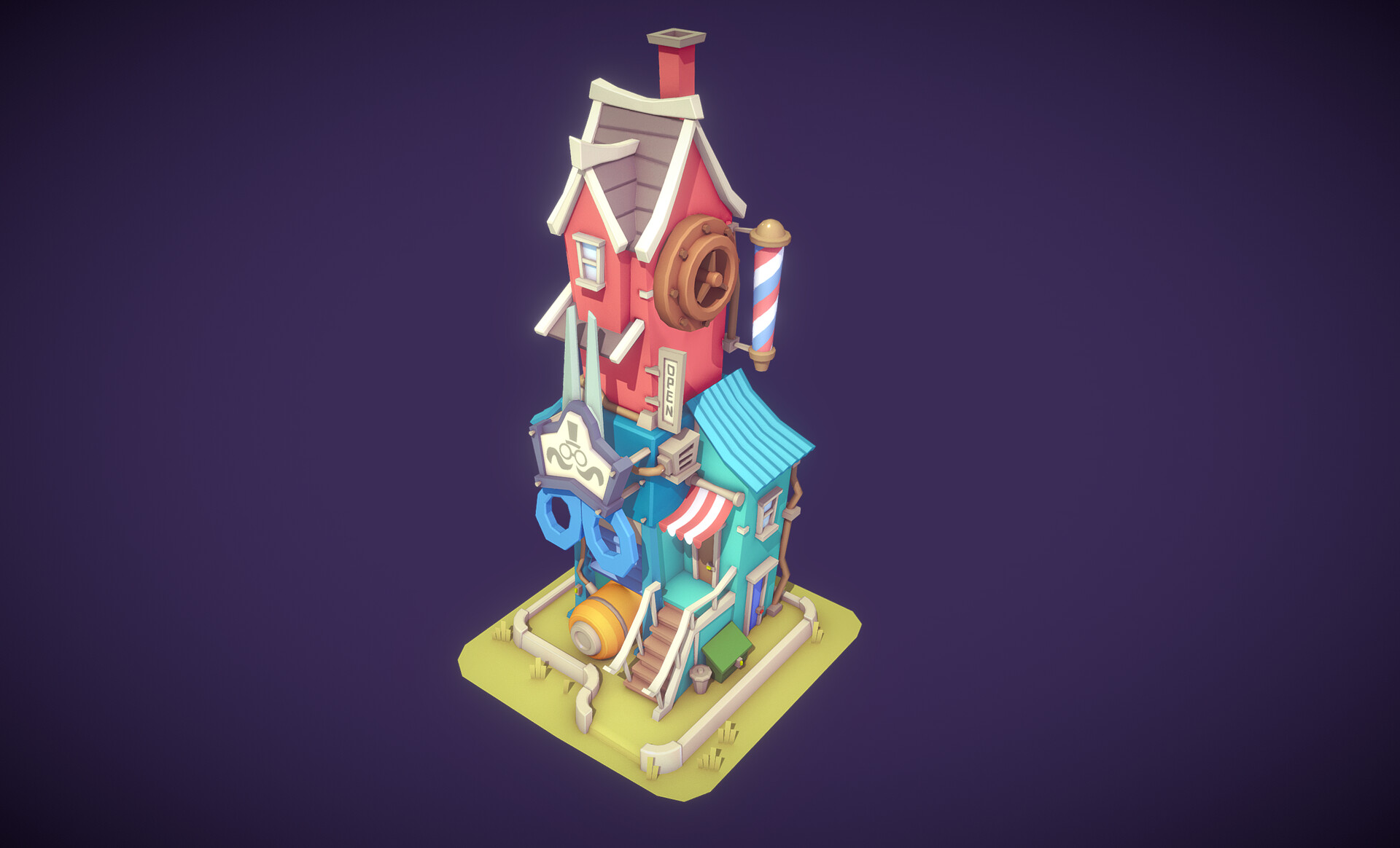 ArtStation - Barbershop