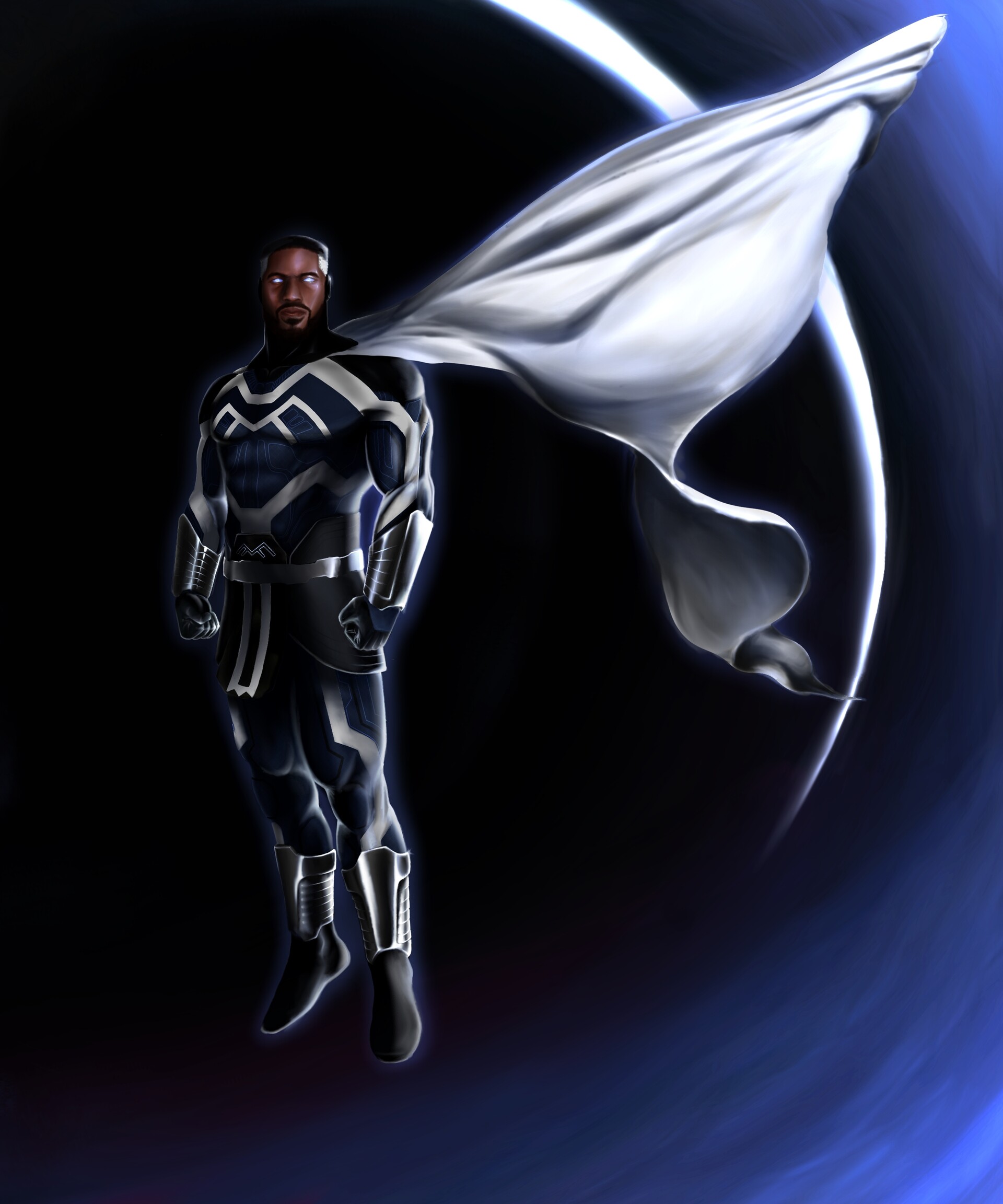 ArtStation - Blue marvel.