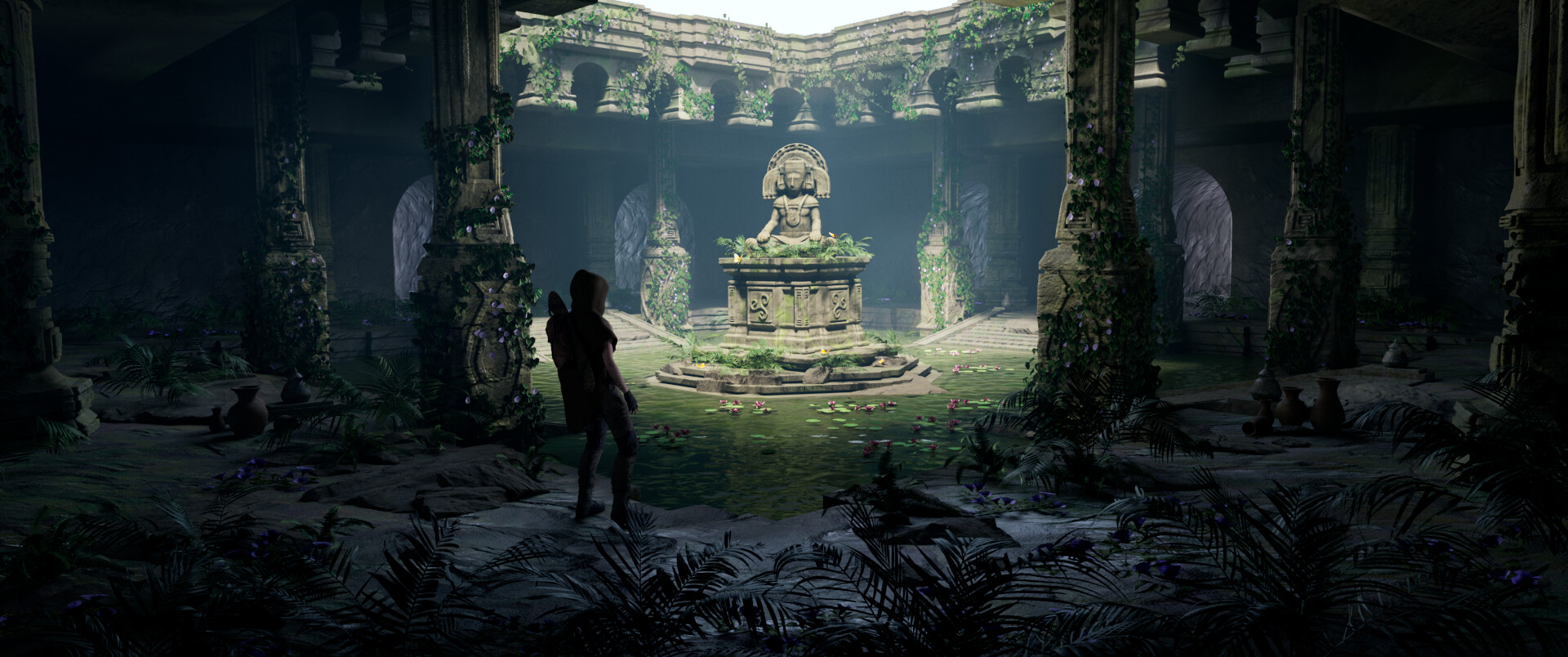 ArtStation - abandoned temple
