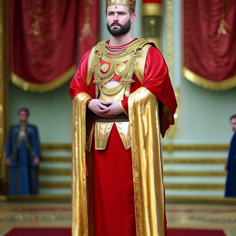 Roman king dress outlet