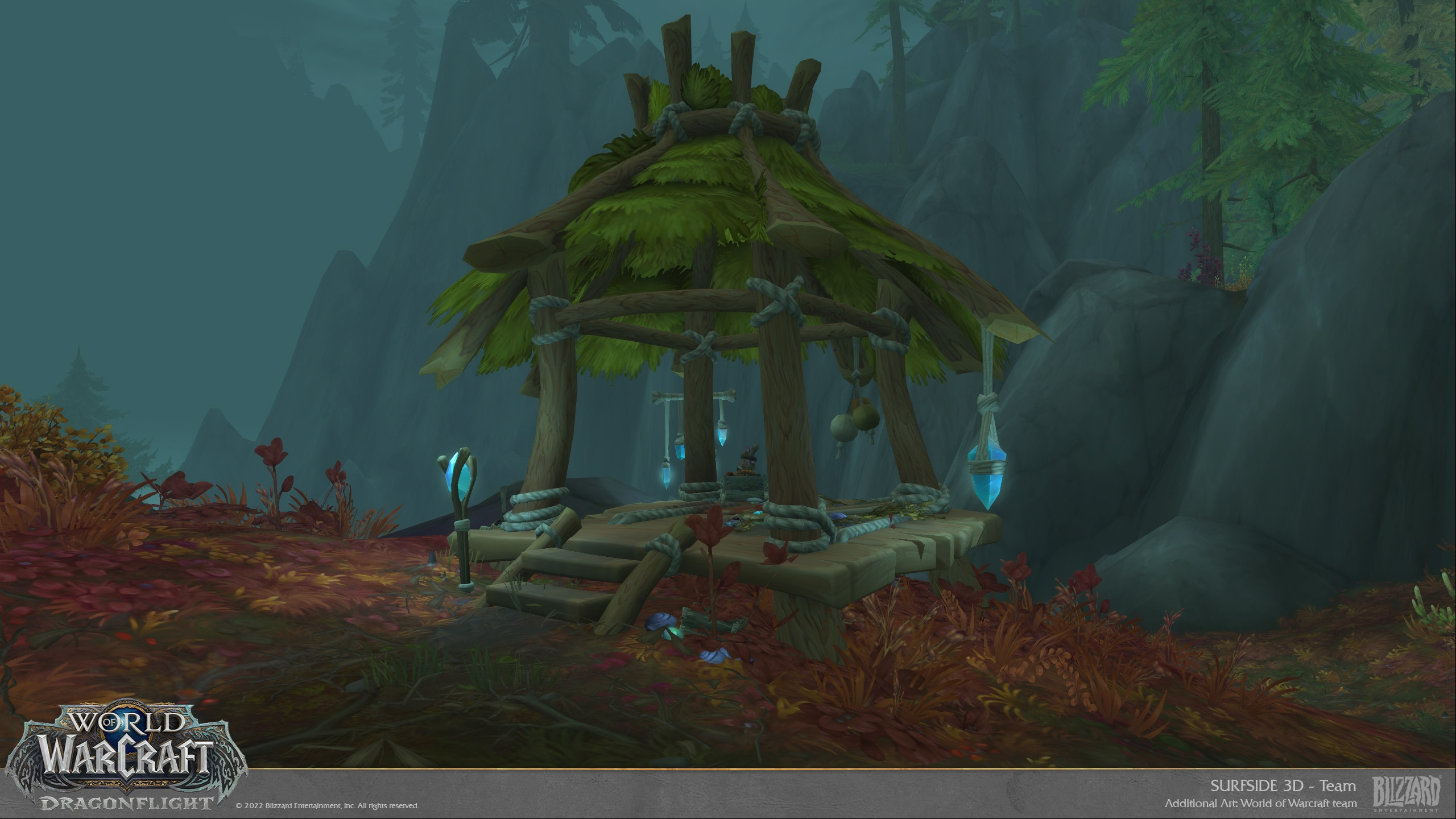 ArtStation - World of Warcraft Dragonflight - Gorloc Huts and Props