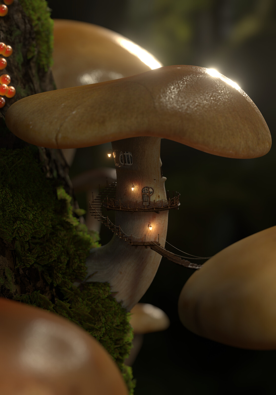 Final 3D render, non edited