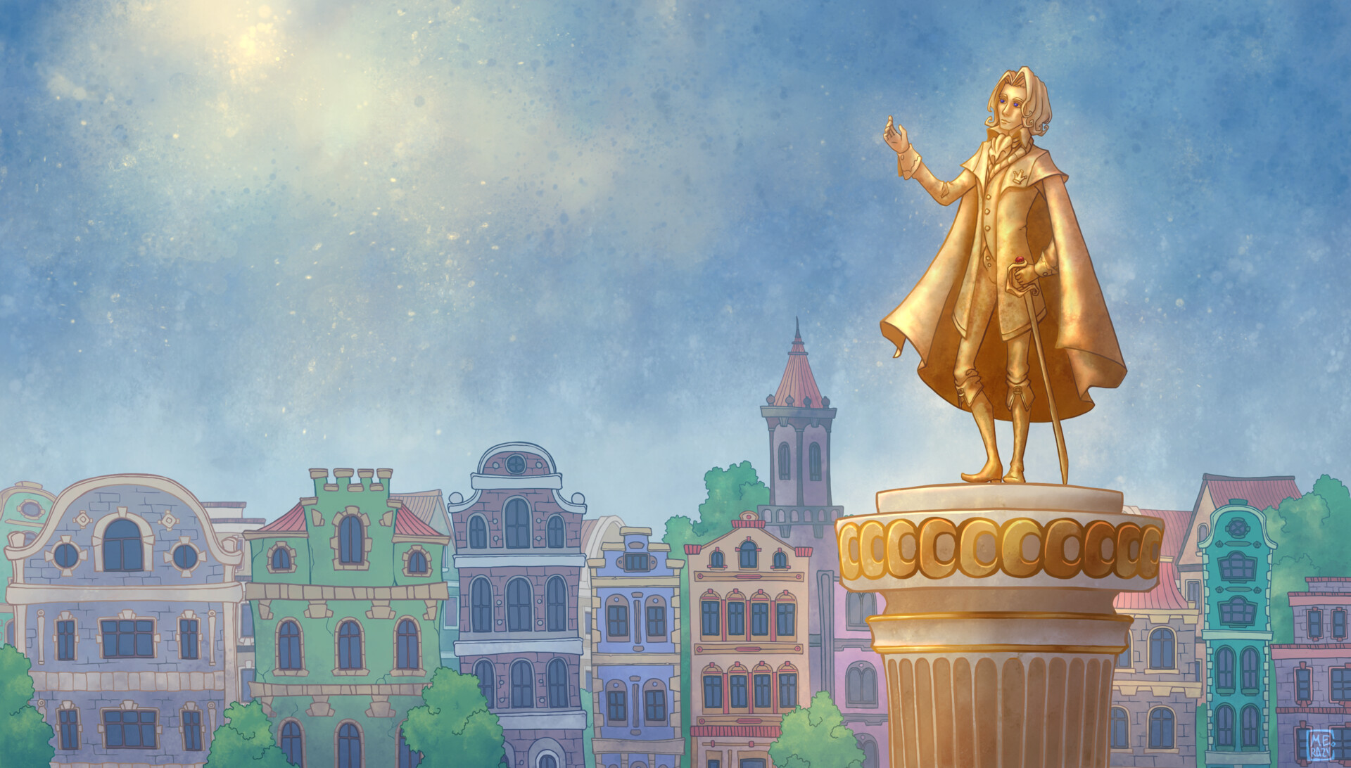 ArtStation - Illustrations for the fairy tale 