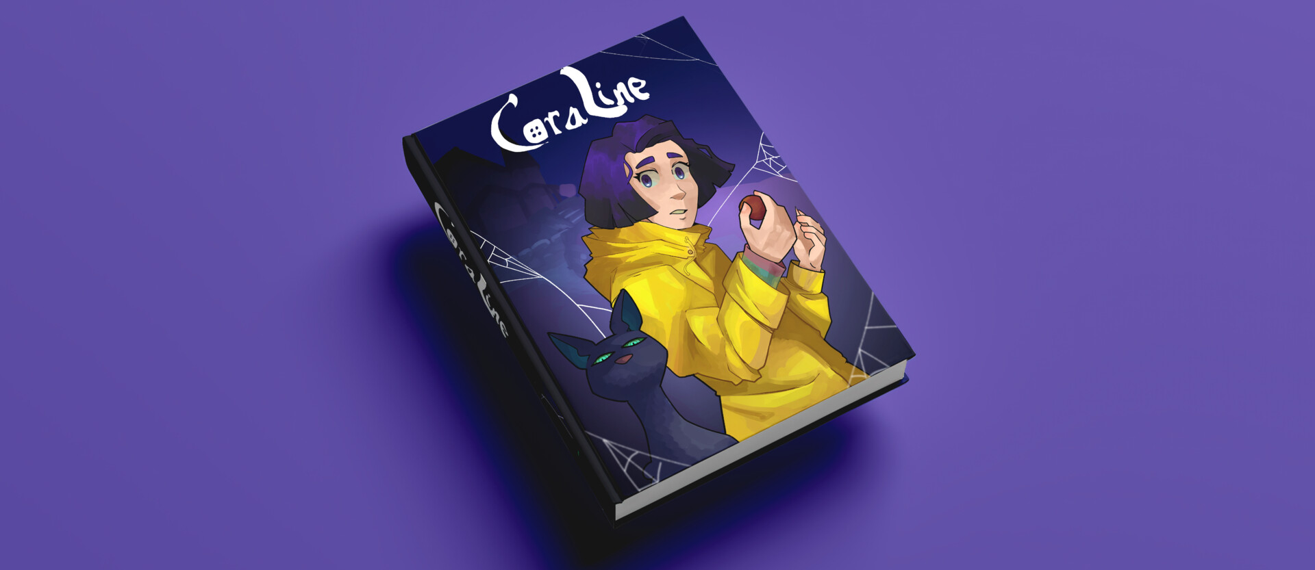 ArtStation - Coraline book cover