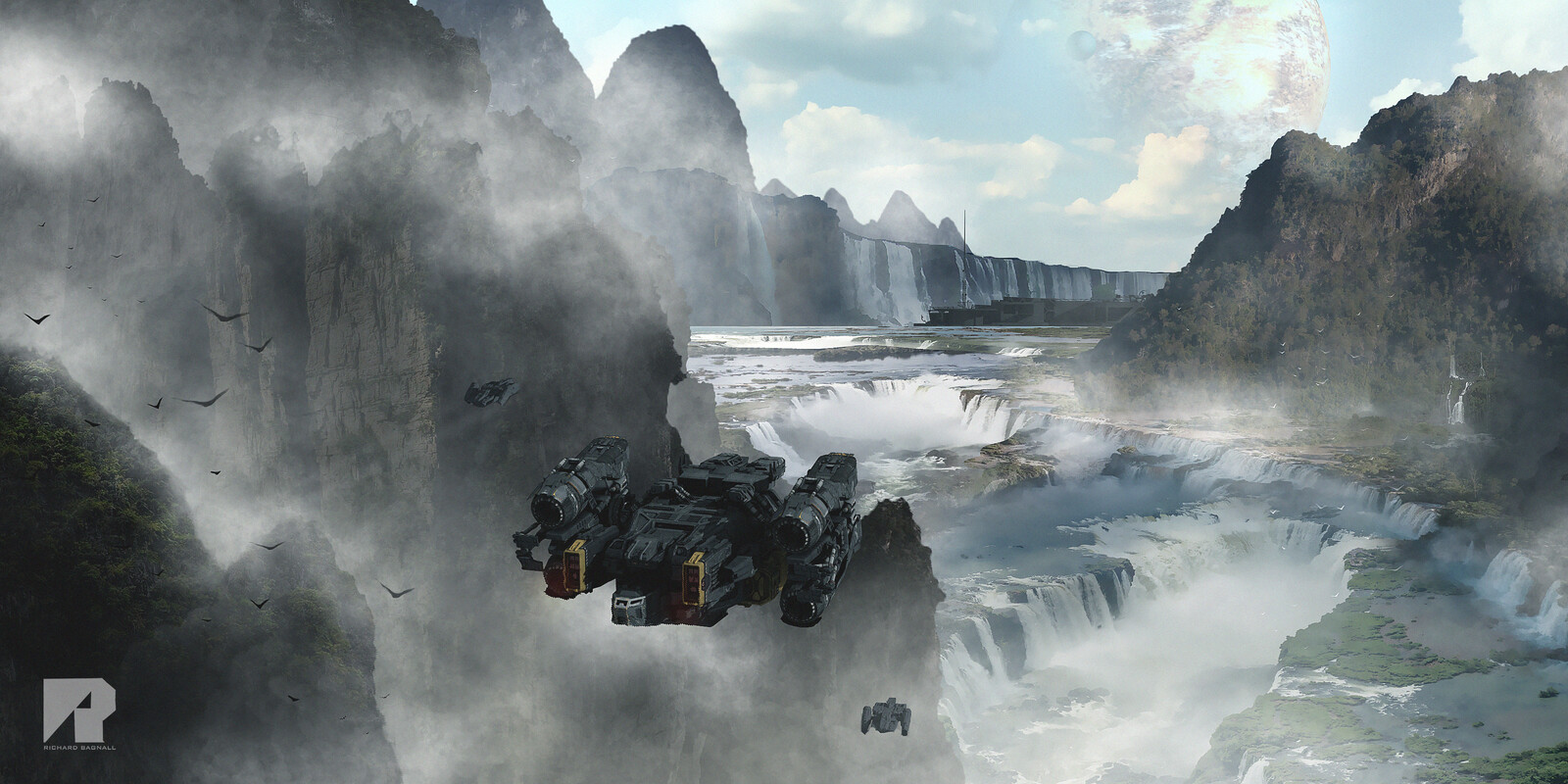 Sci-fi Colony Environment Concepts