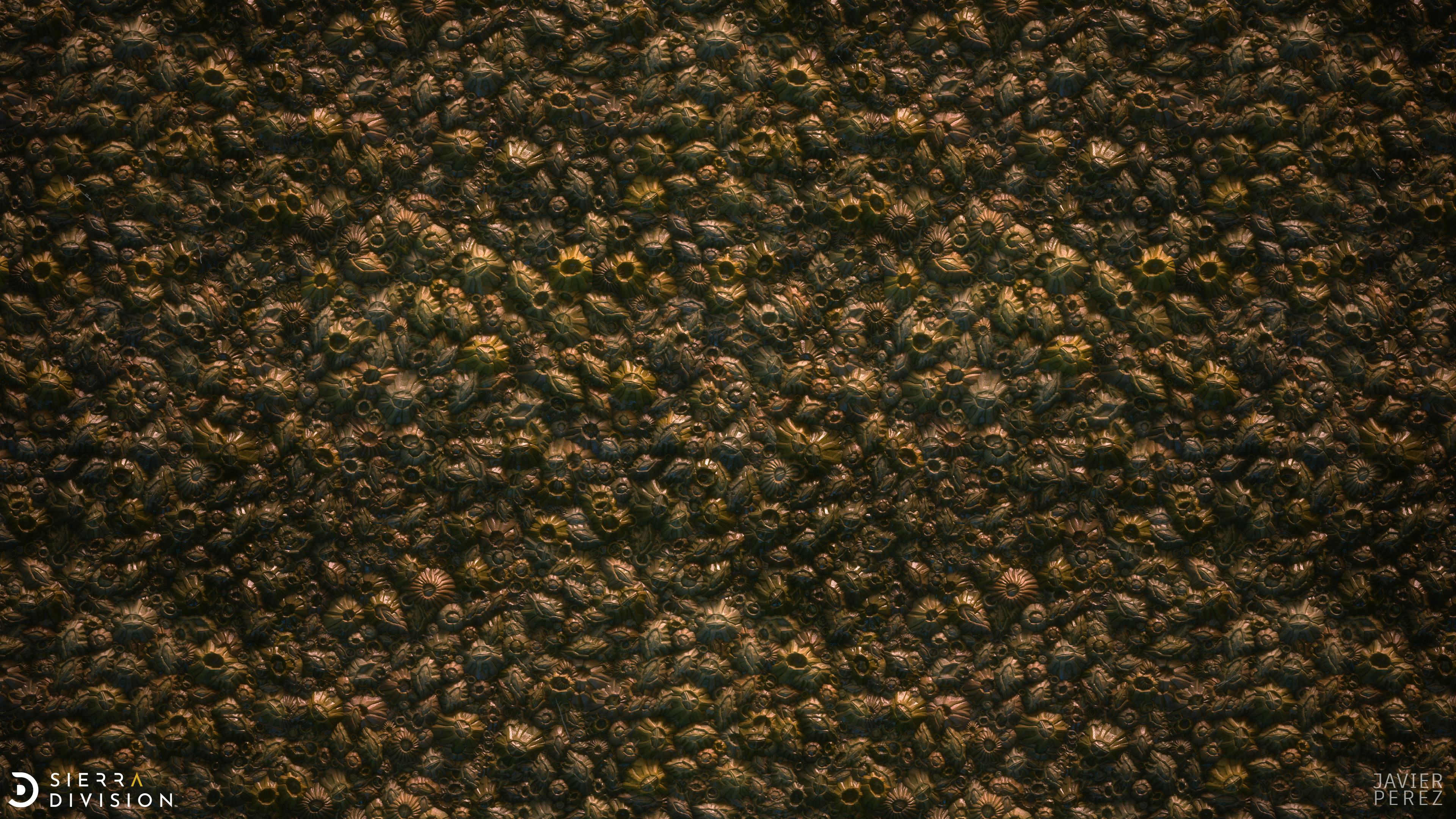 Barnacle meshes by Max Grebenyuk. composited by myself in Substance Designer.