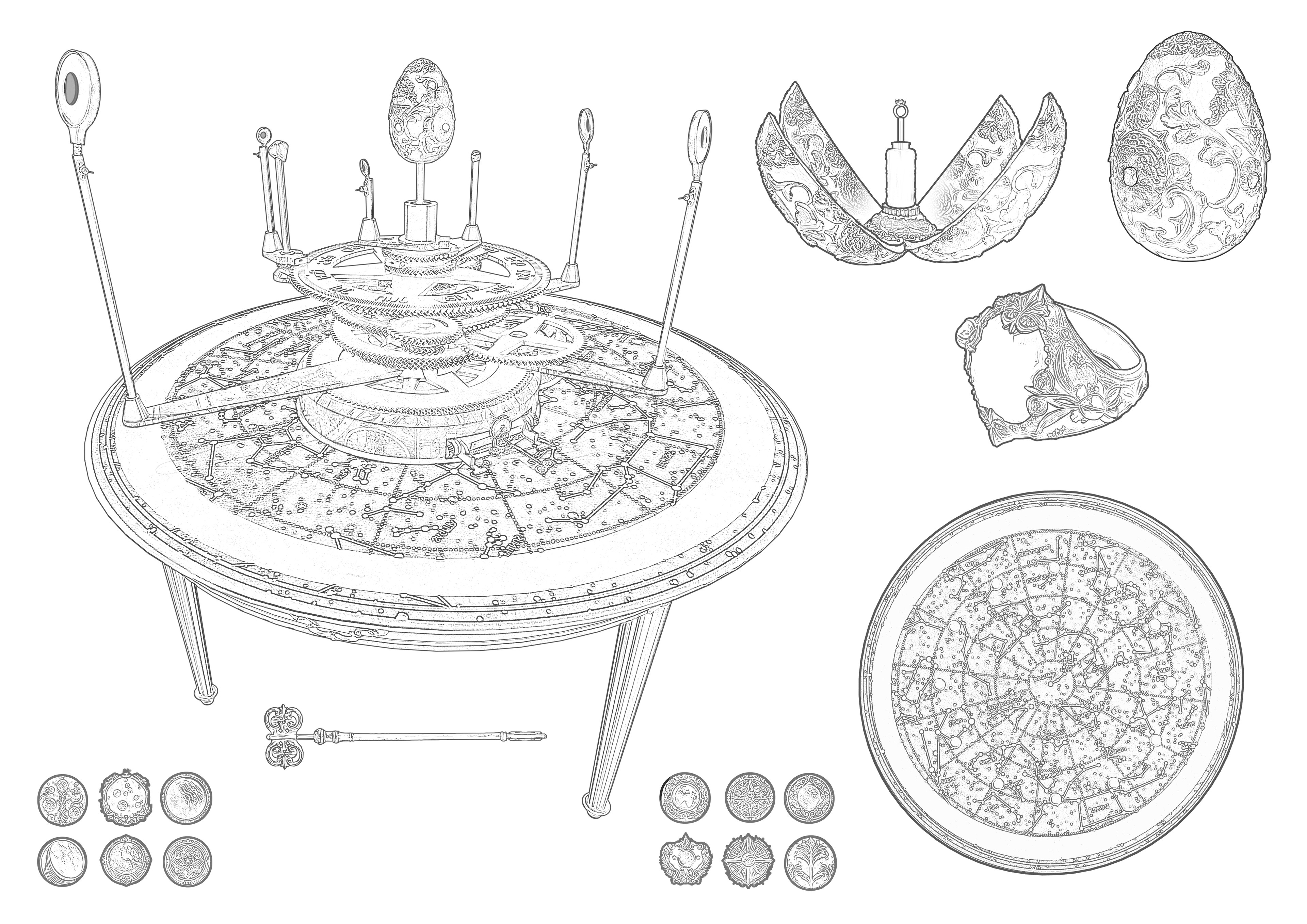 Satchit basu the ghost king the bloodstone orrery