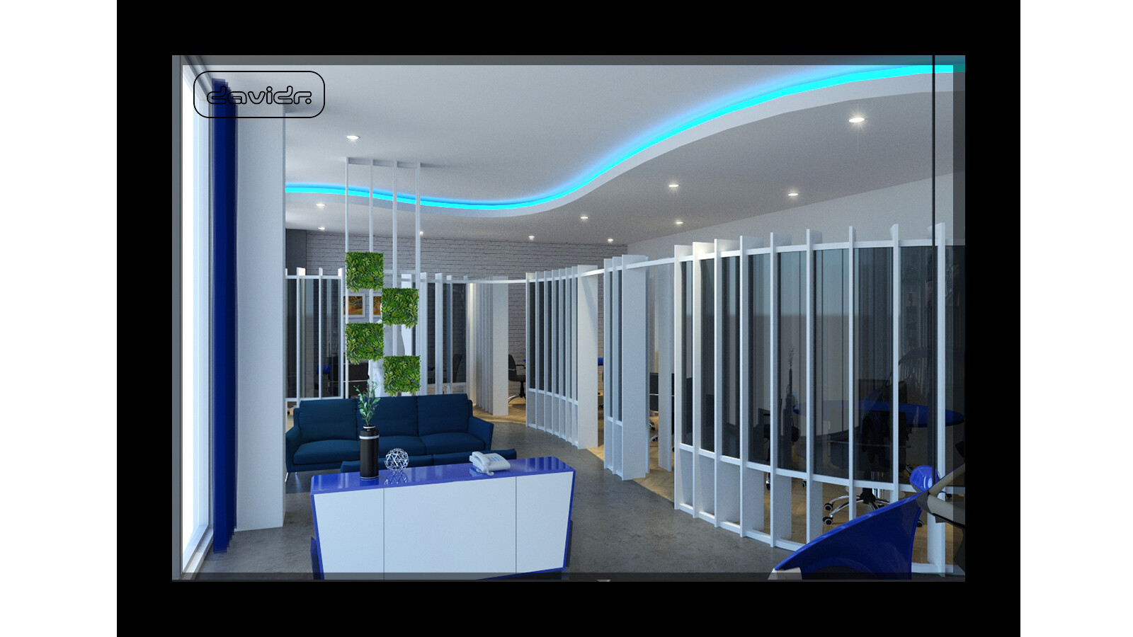 ArtStation Automotif Bodywork Interior Office